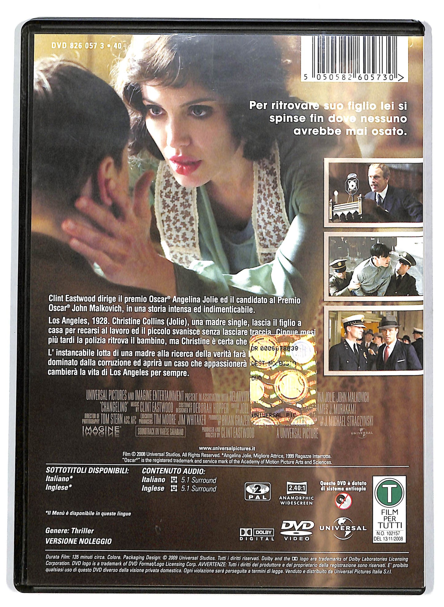 EBOND Changeling - Una storia vera NOLEGGIO DVD D715665
