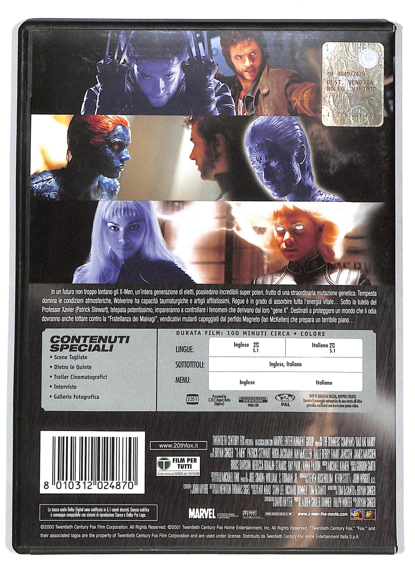 EBOND X-Men DVD D715704