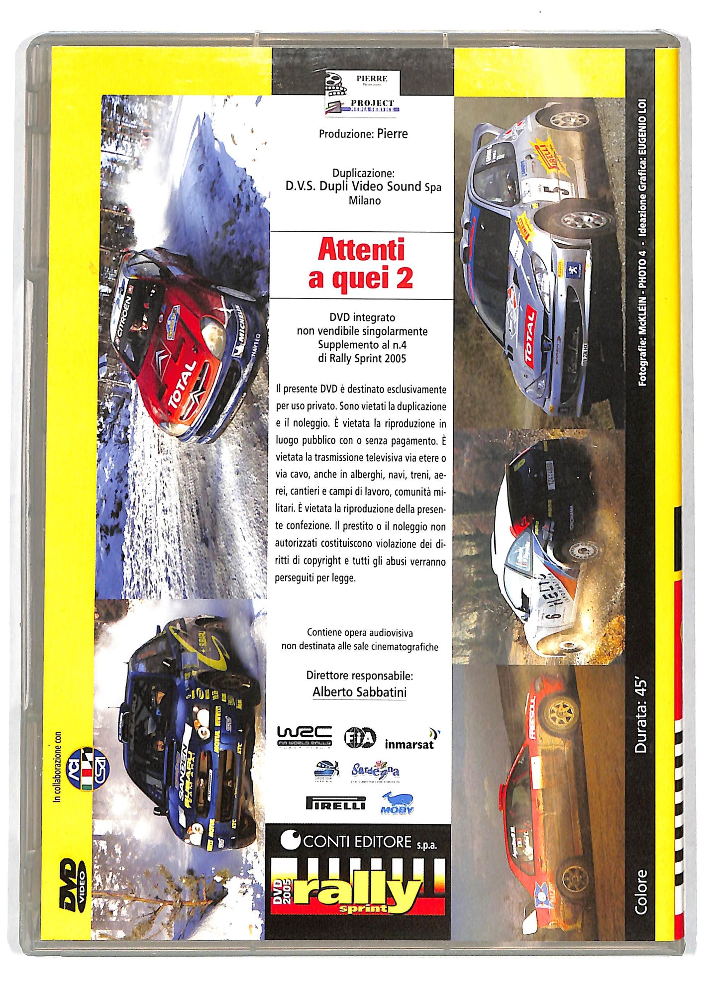 EBOND Attenti a quei 2 - Montecarlo - Svezia Volume 4 EDITORIALE DVD D715757