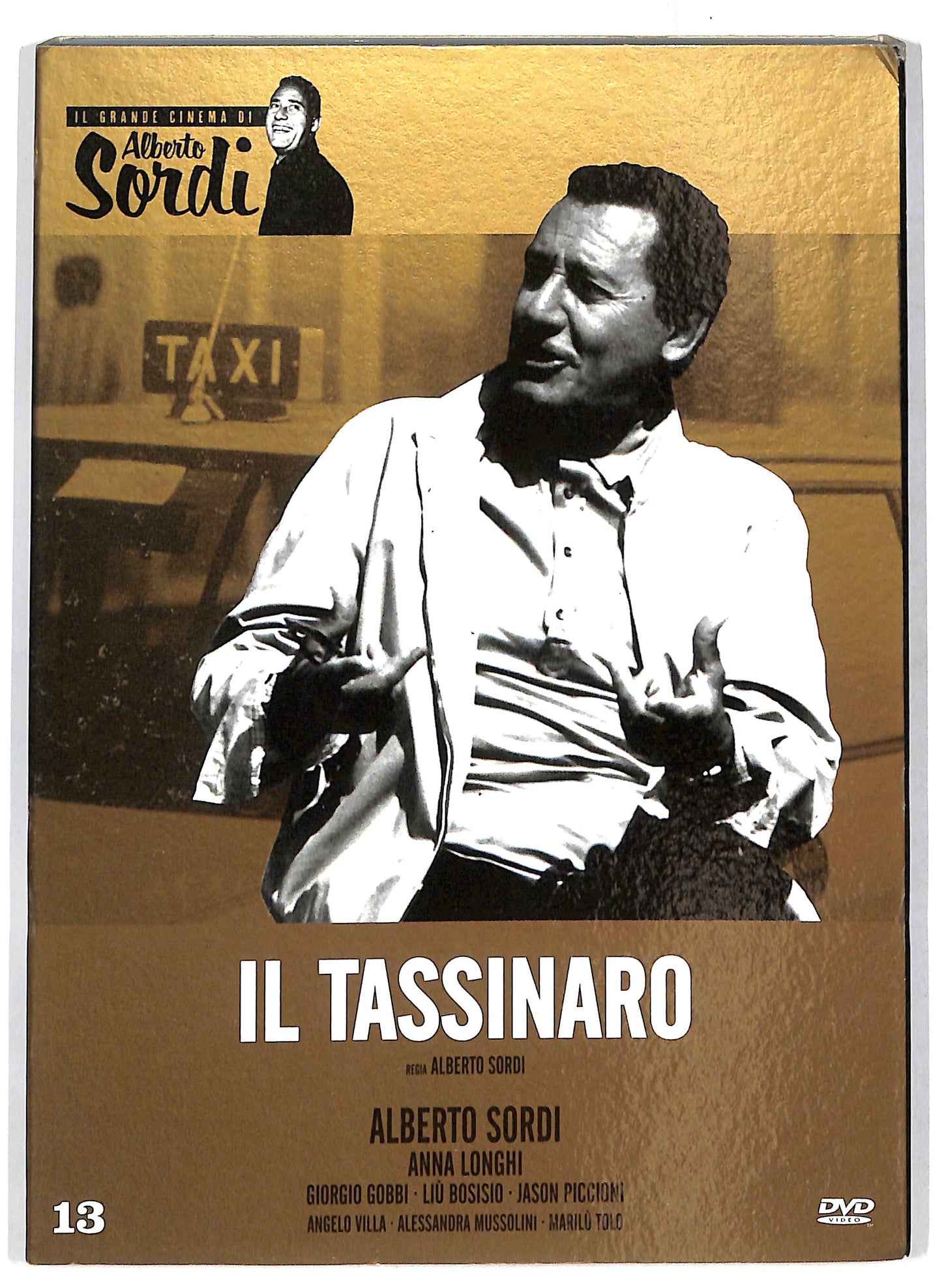 EBOND Il Grande Cinema di Alberto Sordi - Il tassinaro Volume 13 EDITORIALE SLIPCASE DVD D715813