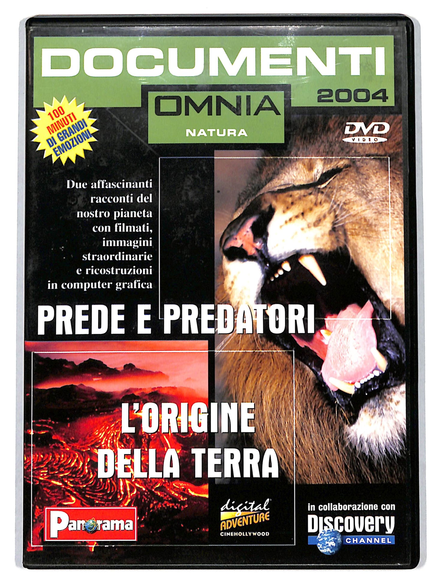 EBOND Omnia - Prede e predatori l'origine della Terra EDITORIALE DVD D715926