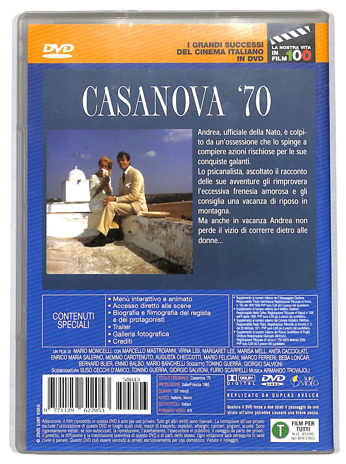EBOND Casanova '70 EDITORIALE DVD D715931
