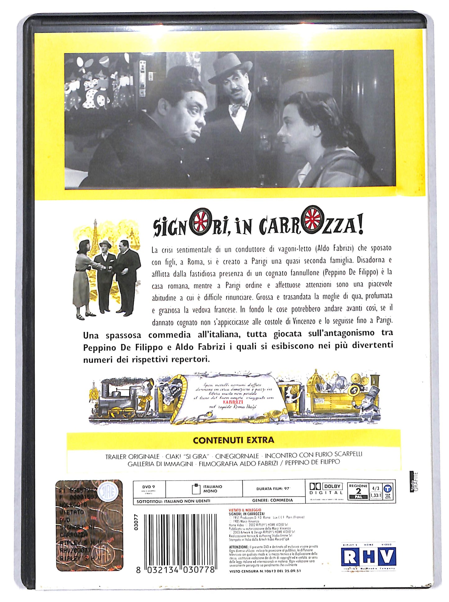 EBOND signori, in carrozza! DVD D716049