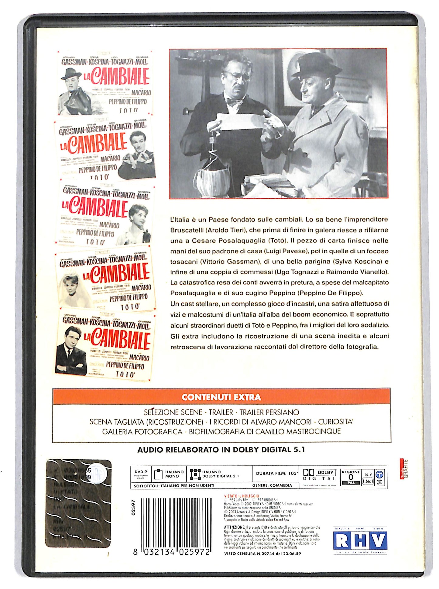 EBOND la cambiale DVD D716110