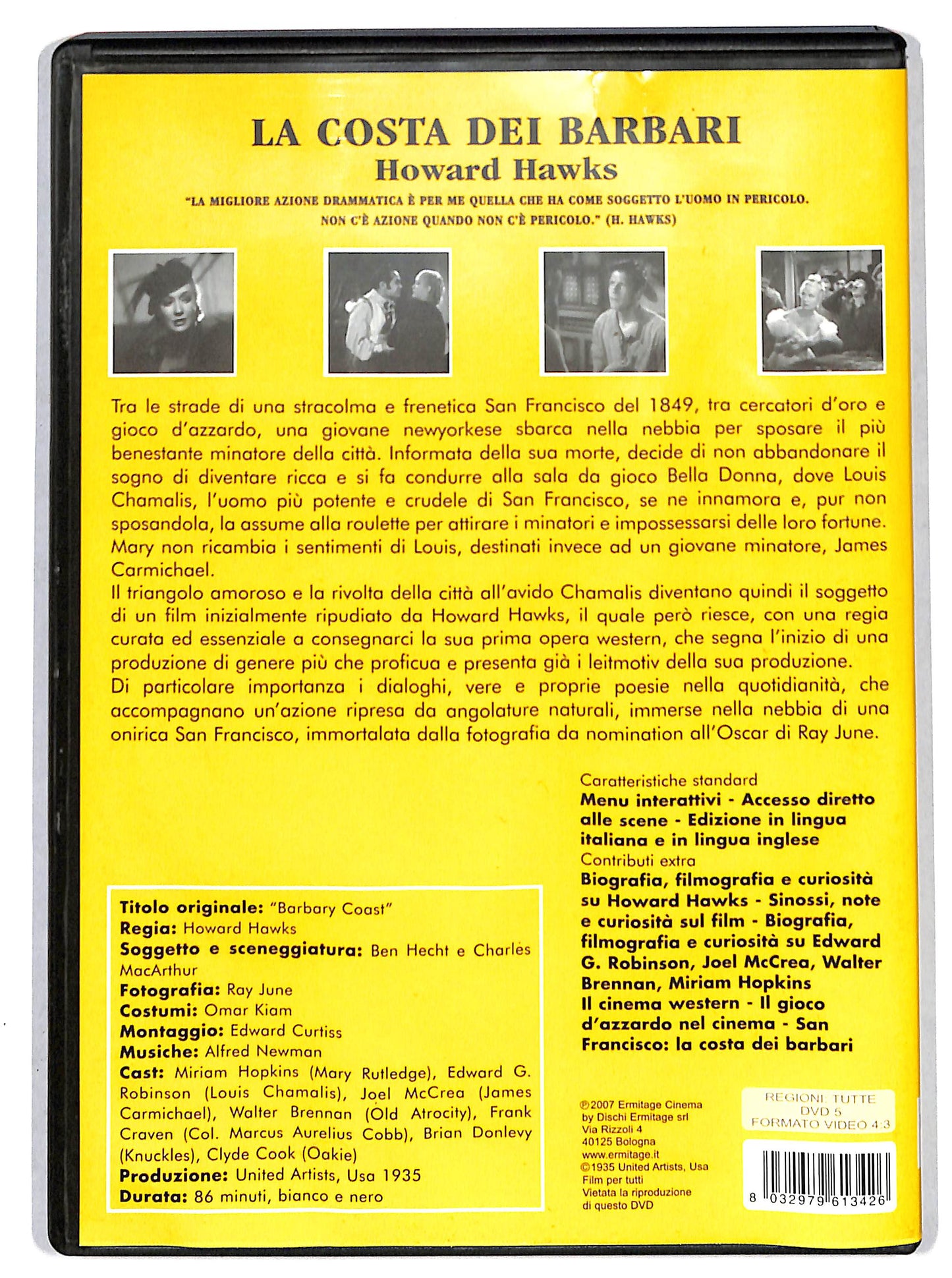 EBOND la costa dei barbari DVD D716122