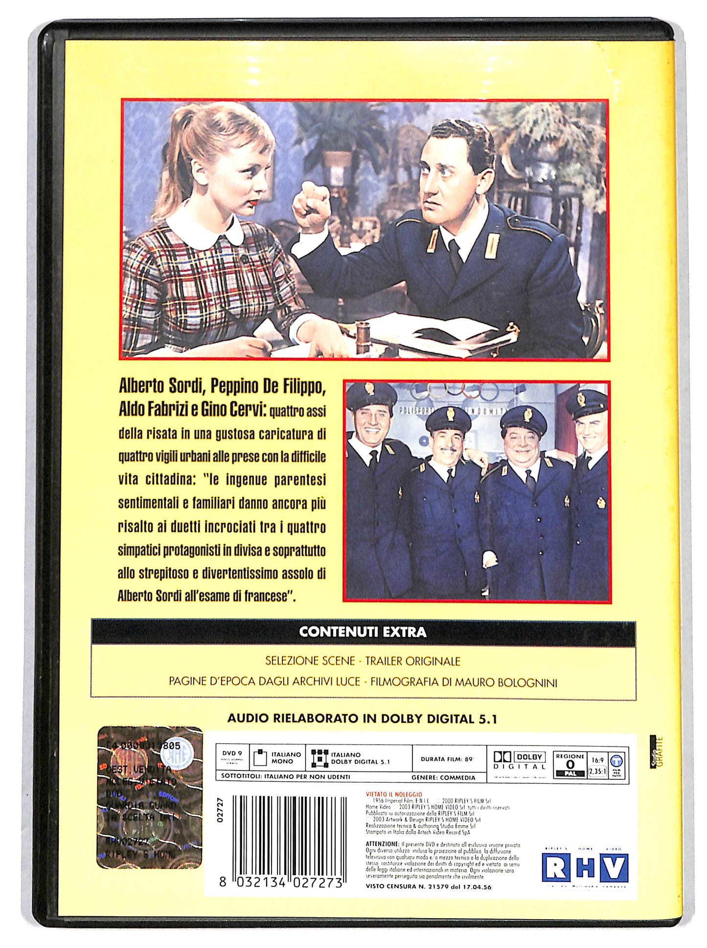 EBOND guardia, guardia scelta, brigadiere e maresciallo DVD D716124