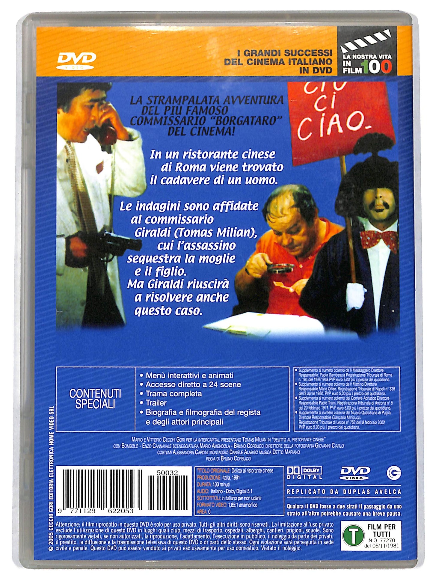 EBOND Delitto al ristorante cinese EDITORIALE DVD D716202