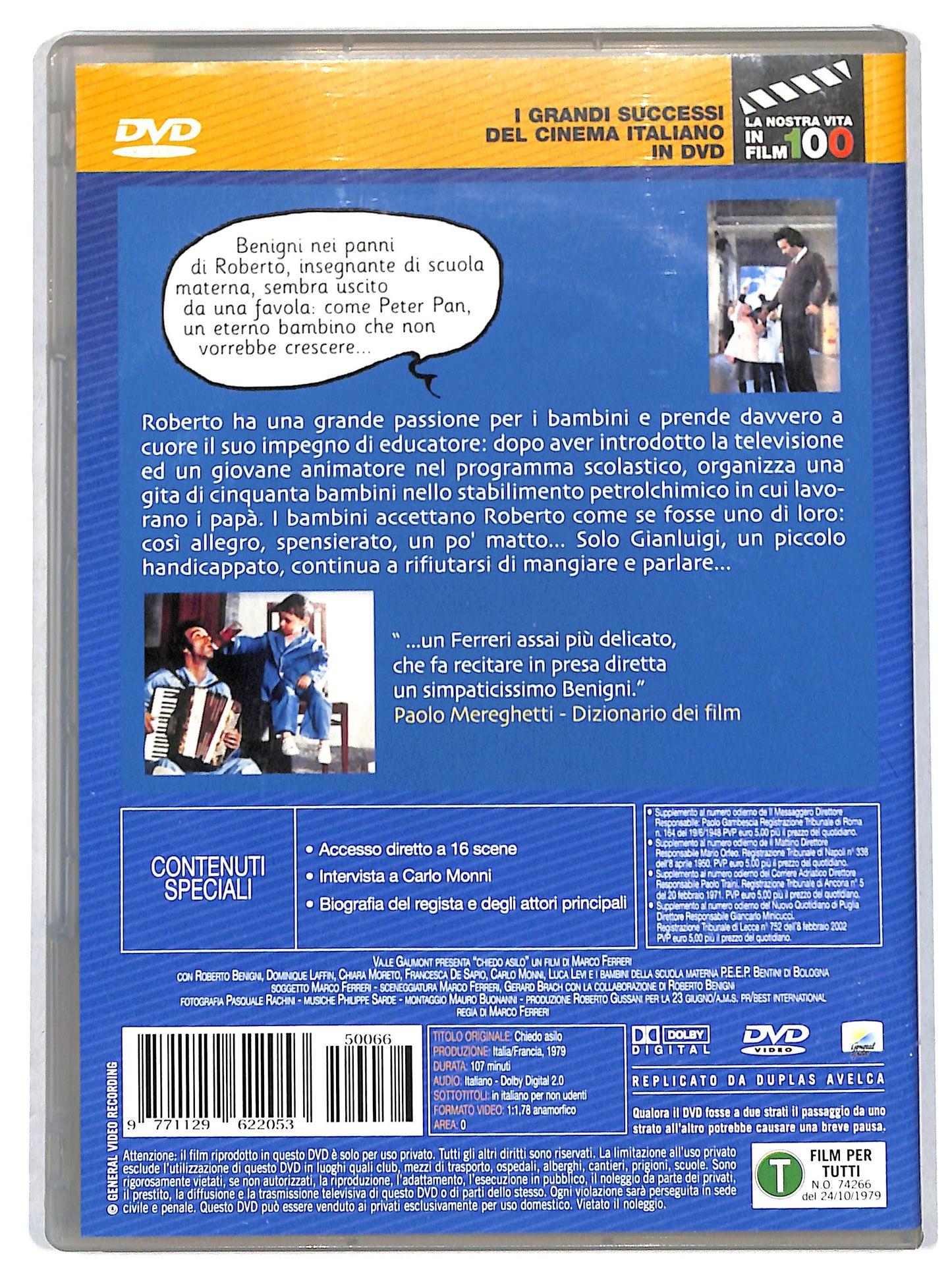 EBOND Chiedo asilo EDITORIALE DVD D716205