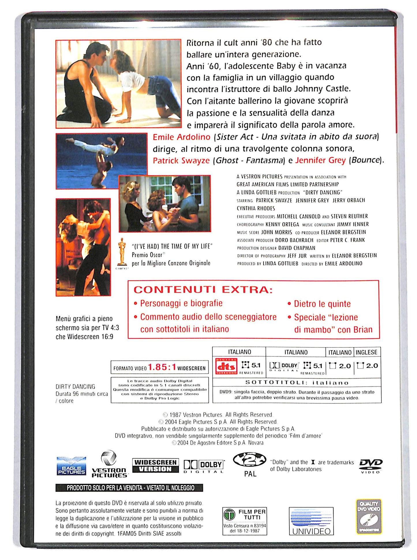 EBOND Dirty Dancing - Balli proibiti EDITORIALE DVD D716225