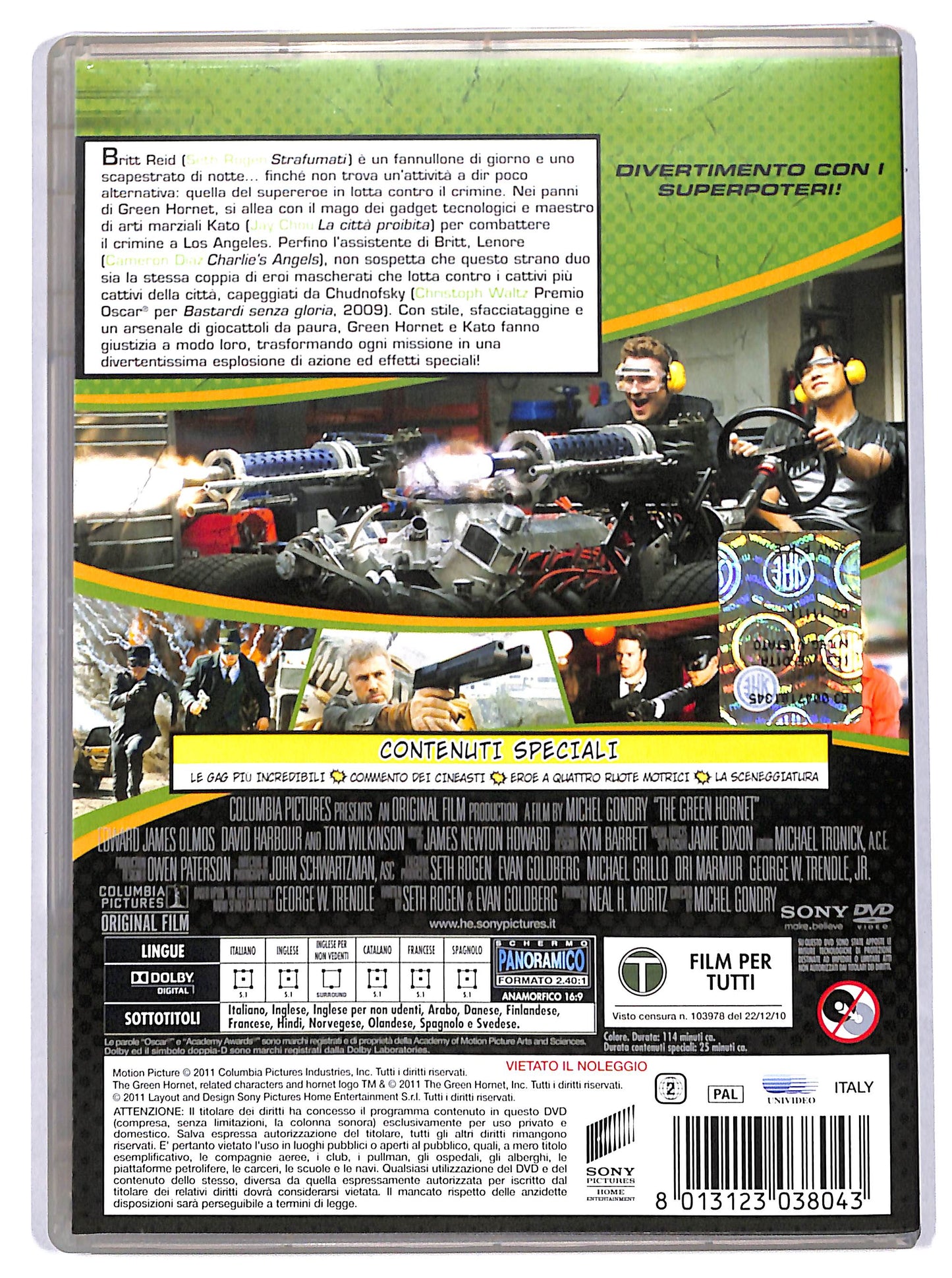 EBOND the green hornet DVD D716353