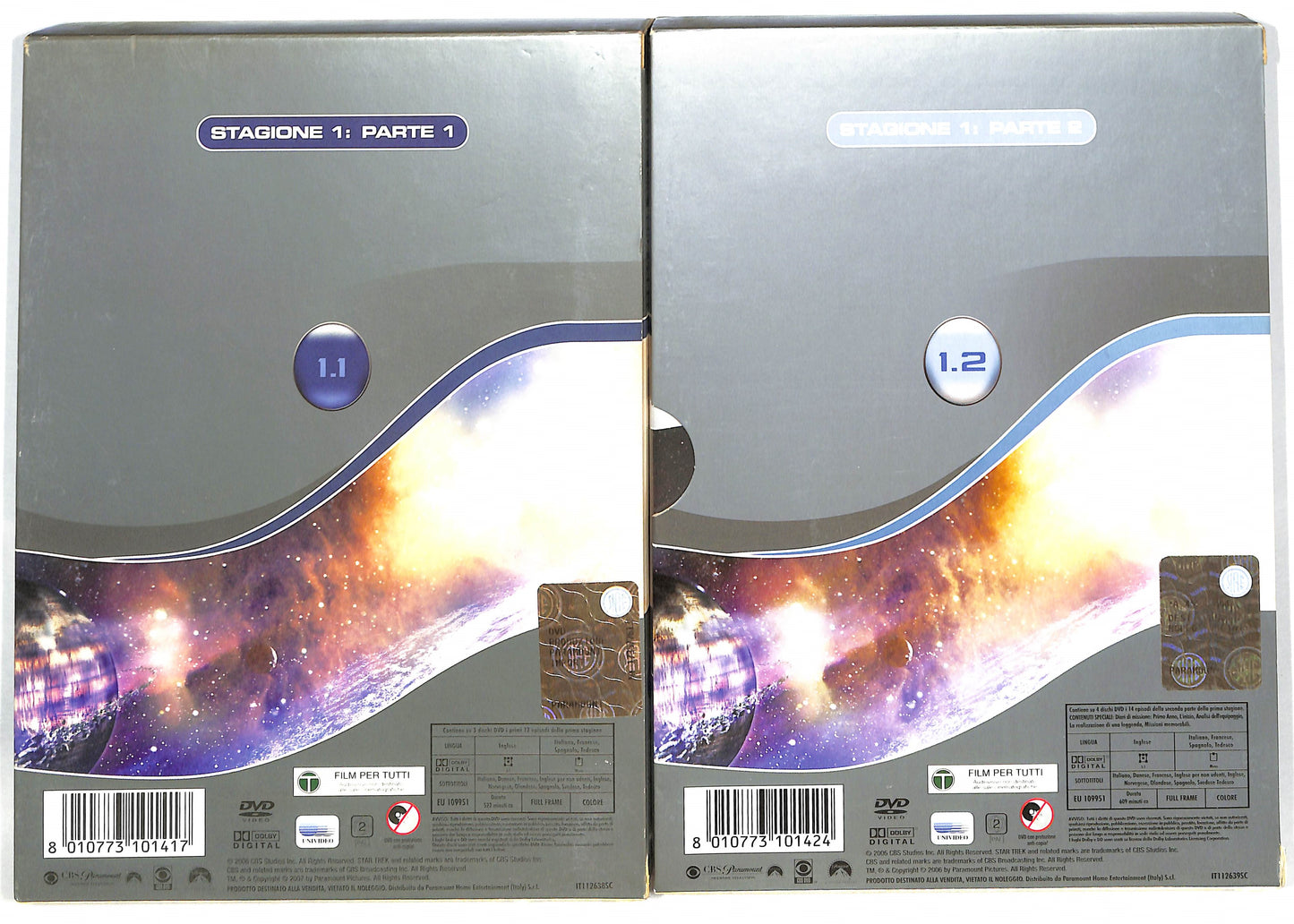 EBOND Star Trek The next generation Stagione 1 Completa DVD D716401