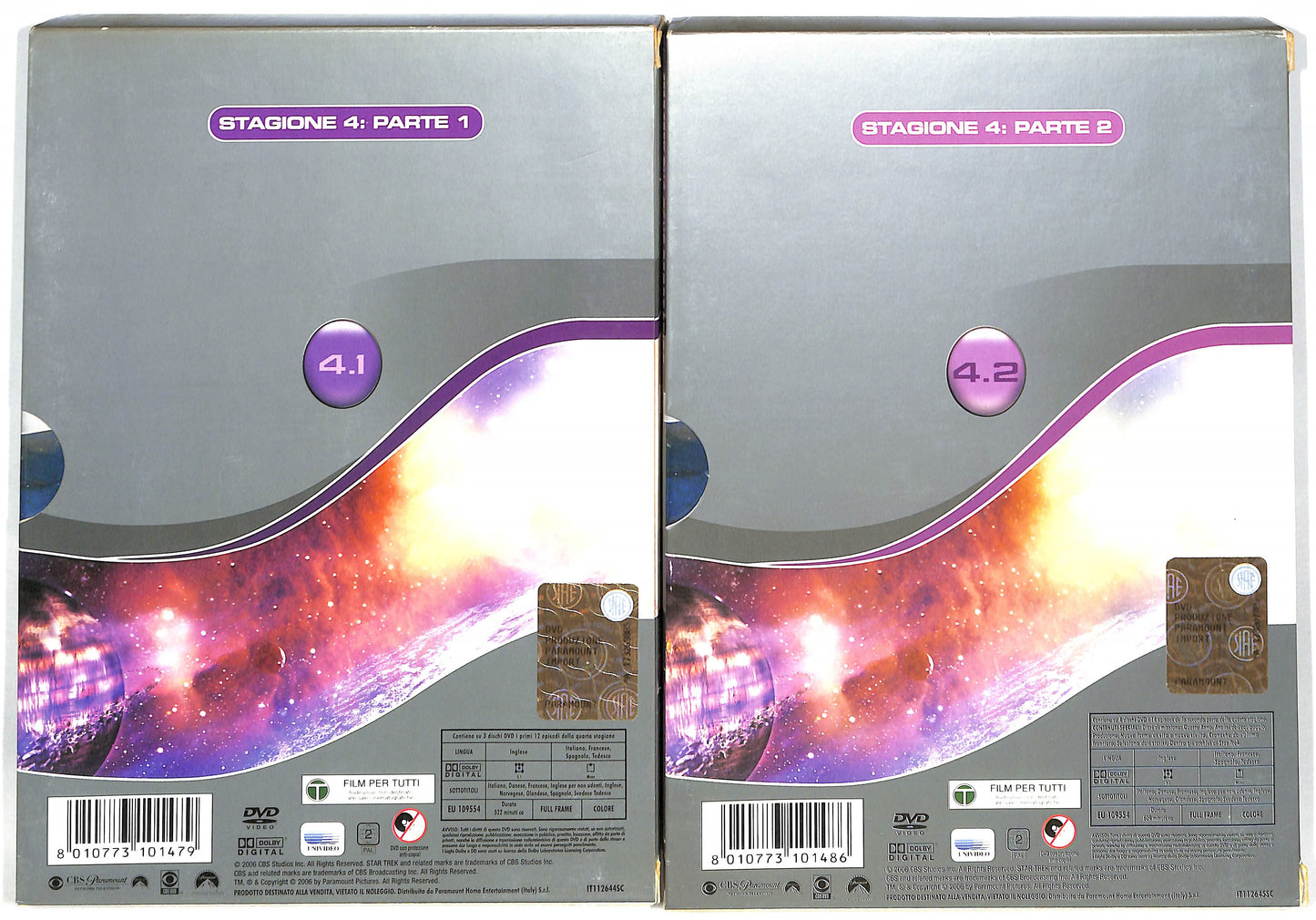 EBOND Star Trek: The Next Generation Stagione 4 completa DVD D716403