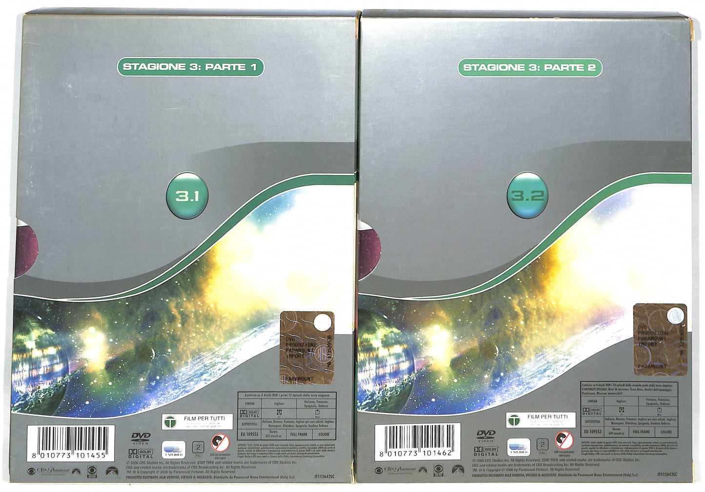 EBOND Star Trek: The Next Generation Stagione 3 completa DVD D716404