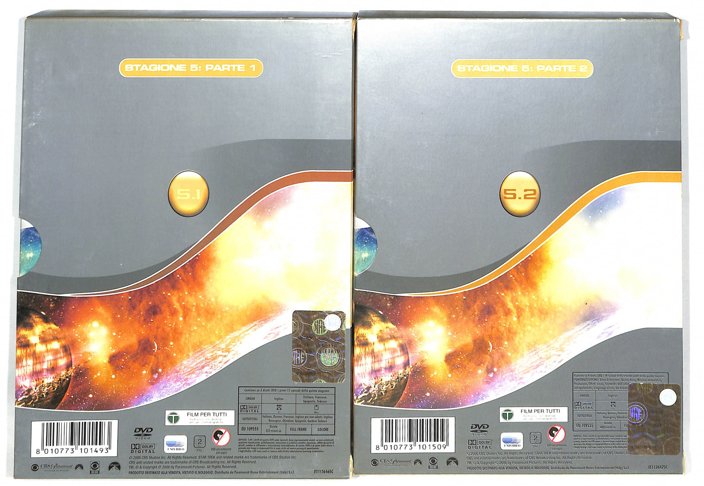 EBOND Star Trek: The Next Generation Stagione 5 completa DVD D716405