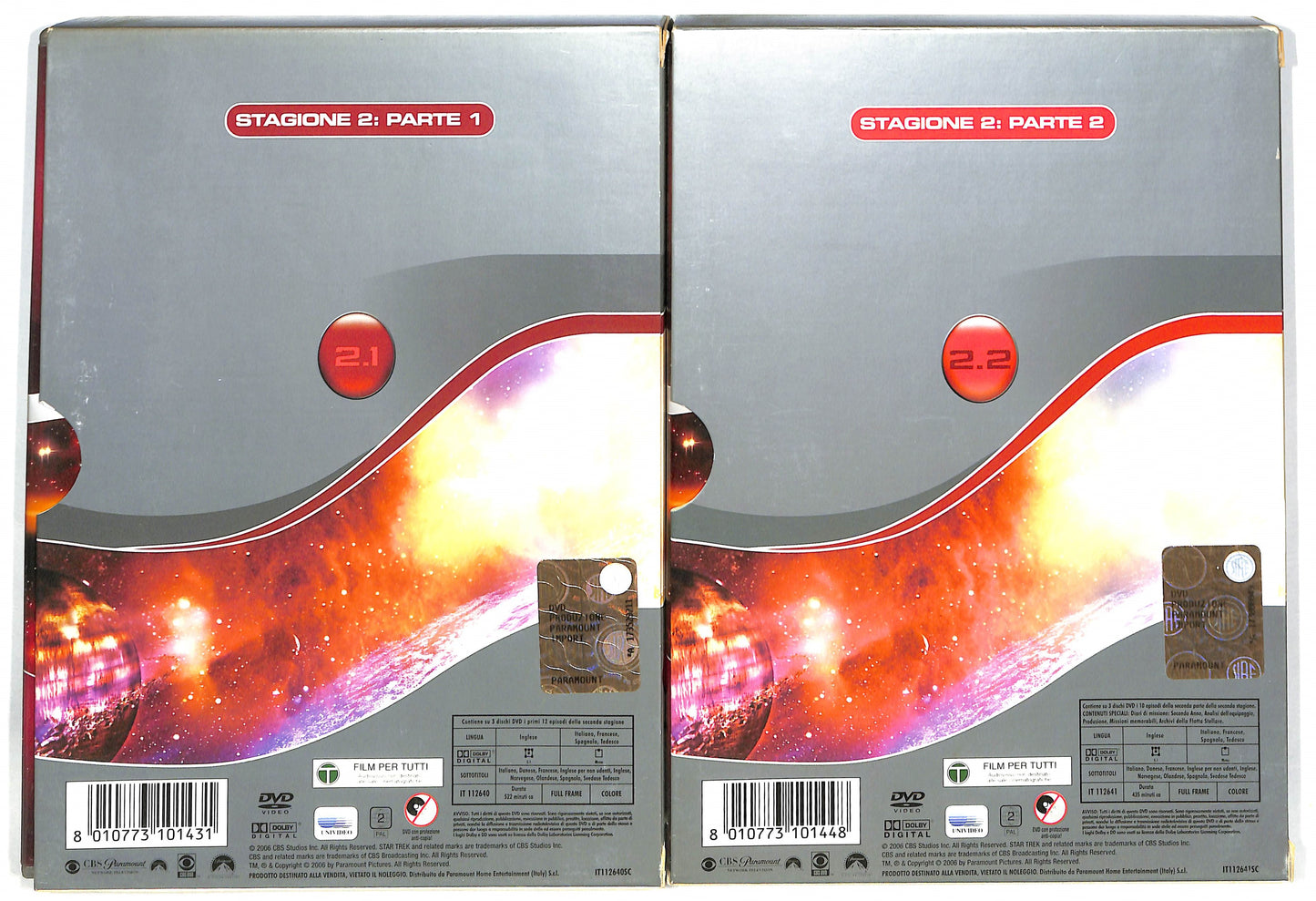 EBOND Star Trek: The Next Generation Stagione 1 completa DVD D716406