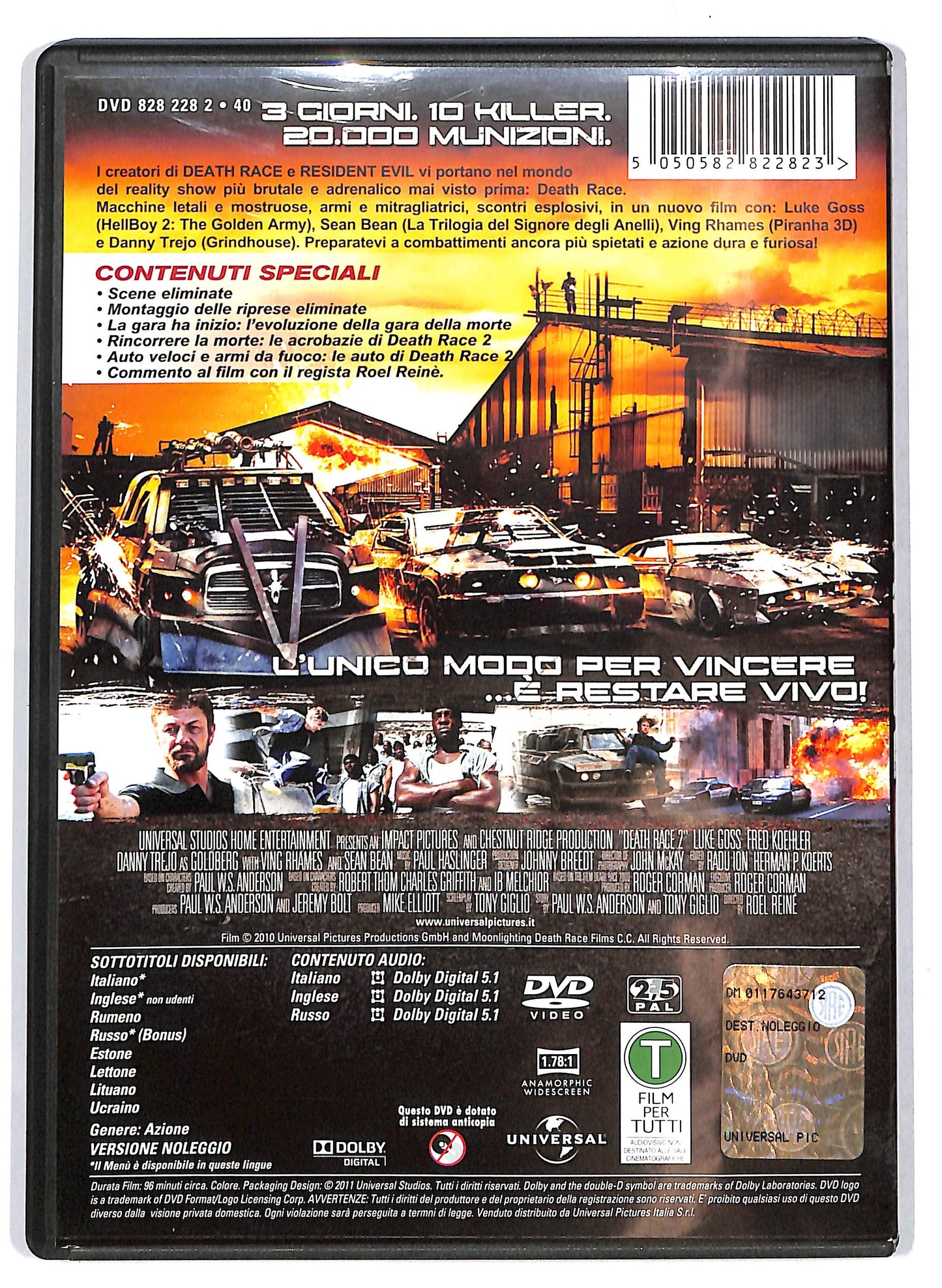 EBOND death race 2 NOLEGGIO DVD D716425