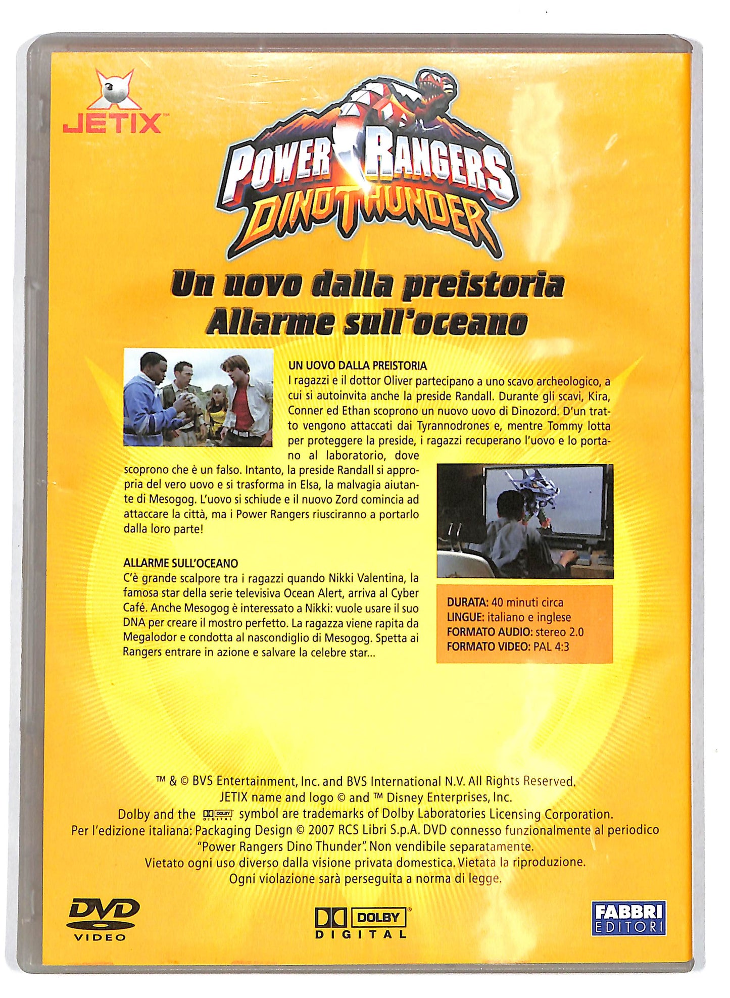 EBOND Power Rangers Dinothunder - Allarme sull'oceano EDITORIALE DVD D716446