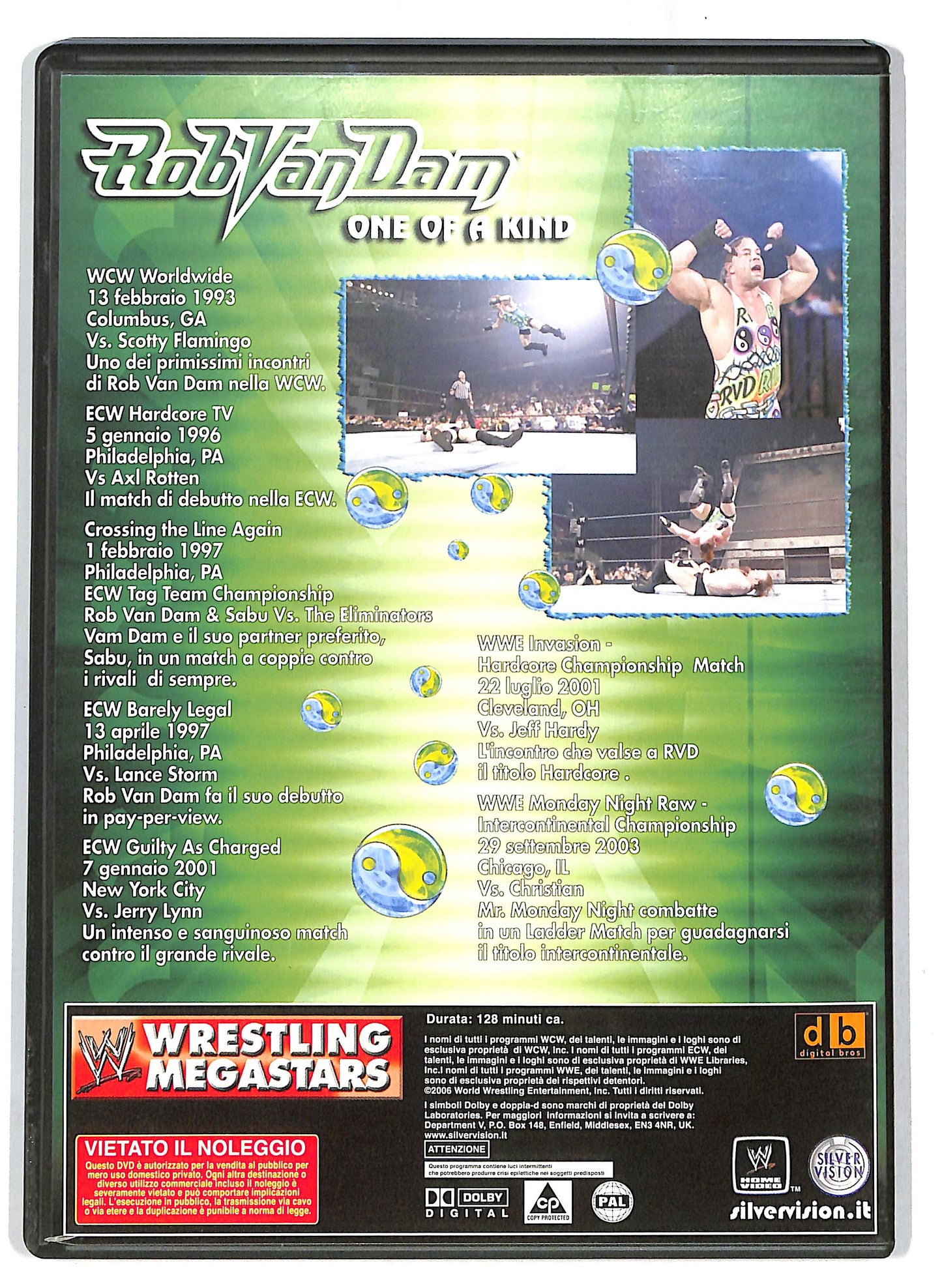 EBOND Wrestling Megastars - RobVanDam N°7 EDITORIALE DVD D716530