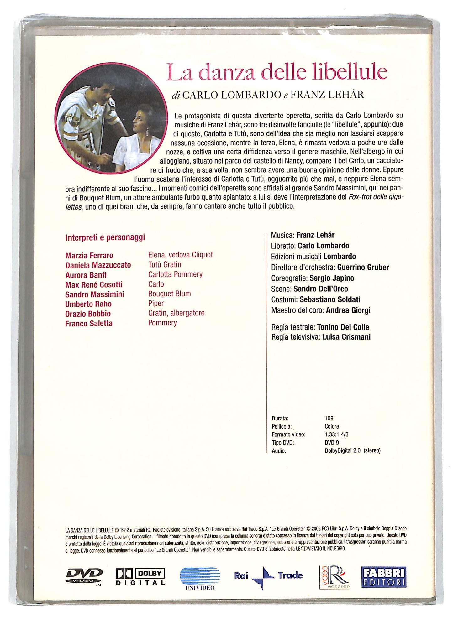 EBOND Le grandi operette -La danza delle libellule EDITORIALE DVD D716601