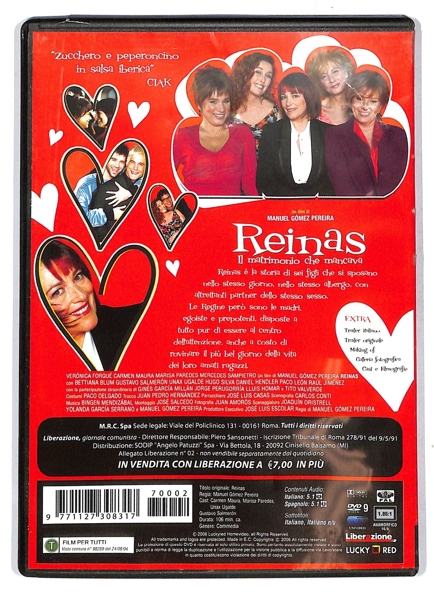 EBOND Reinas - Il matrimonio che mancava - EDITORIALE DVD D716703