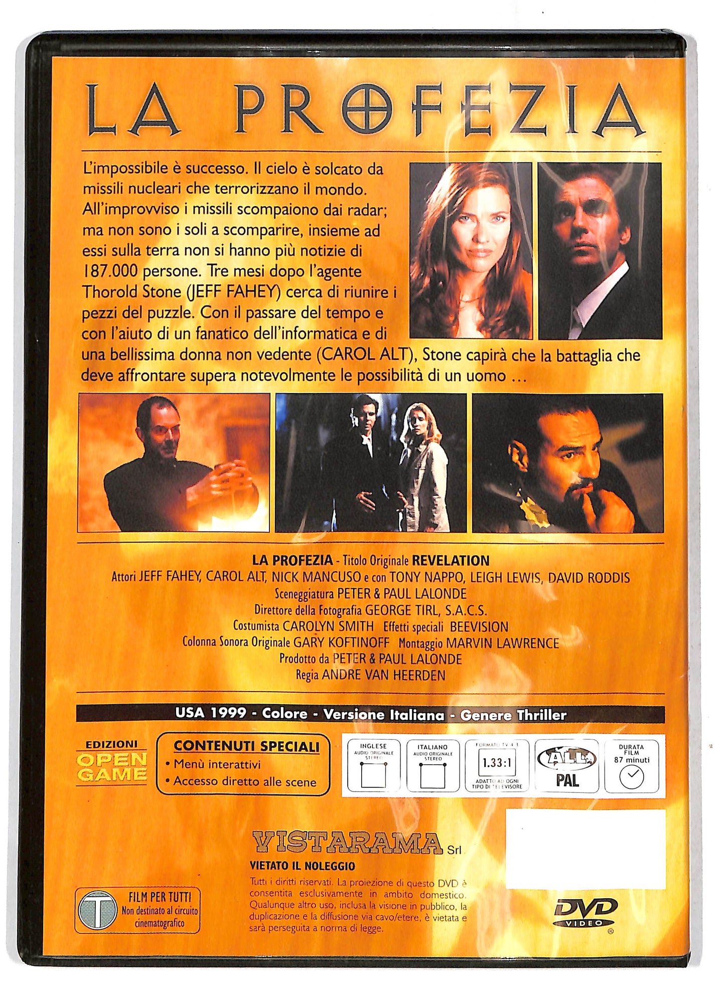 EBOND La Profezia - Revelation EDITORIALE DVD D716719