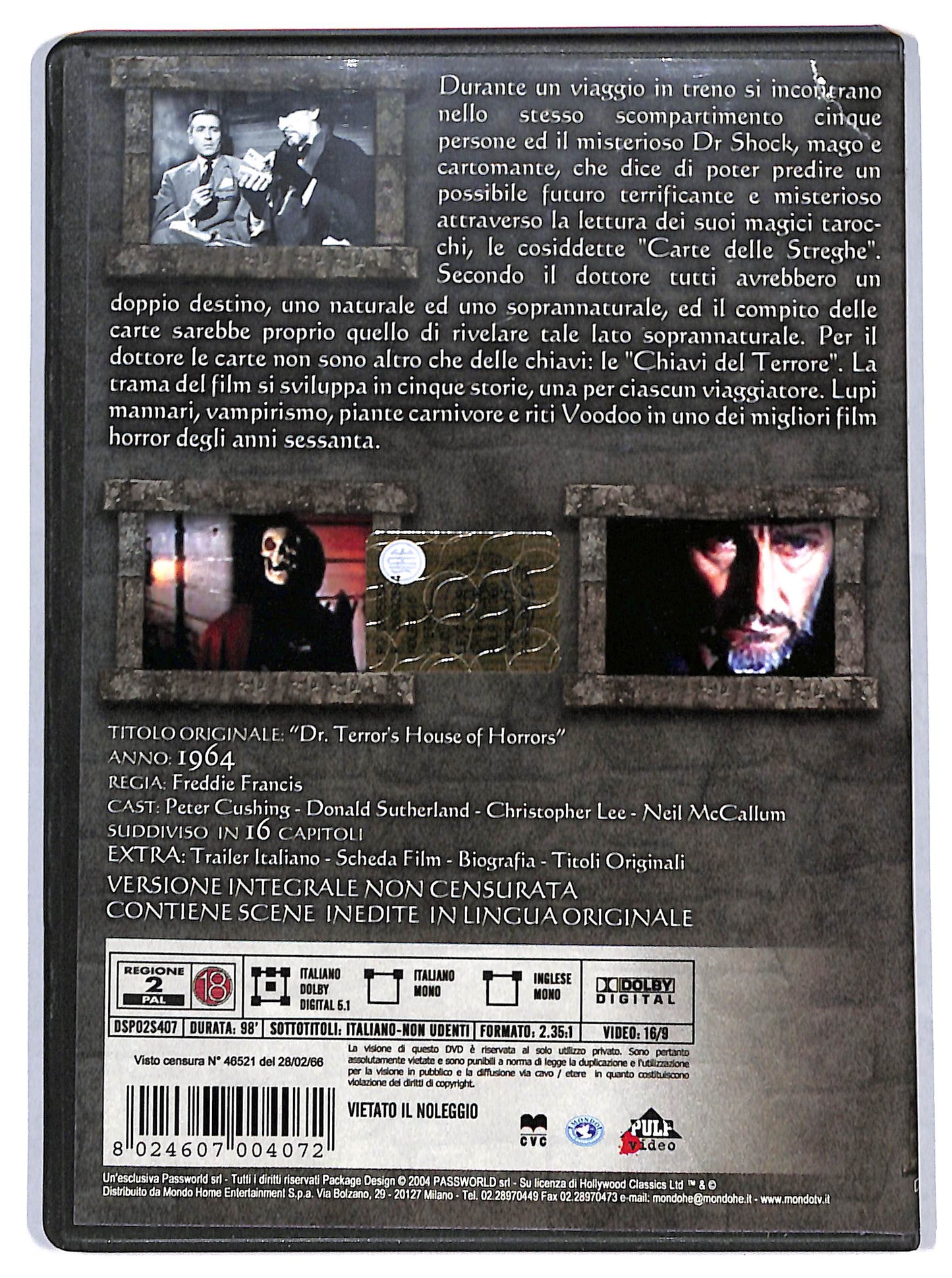 EBOND le cinque chiavi del terrore DVD D716809