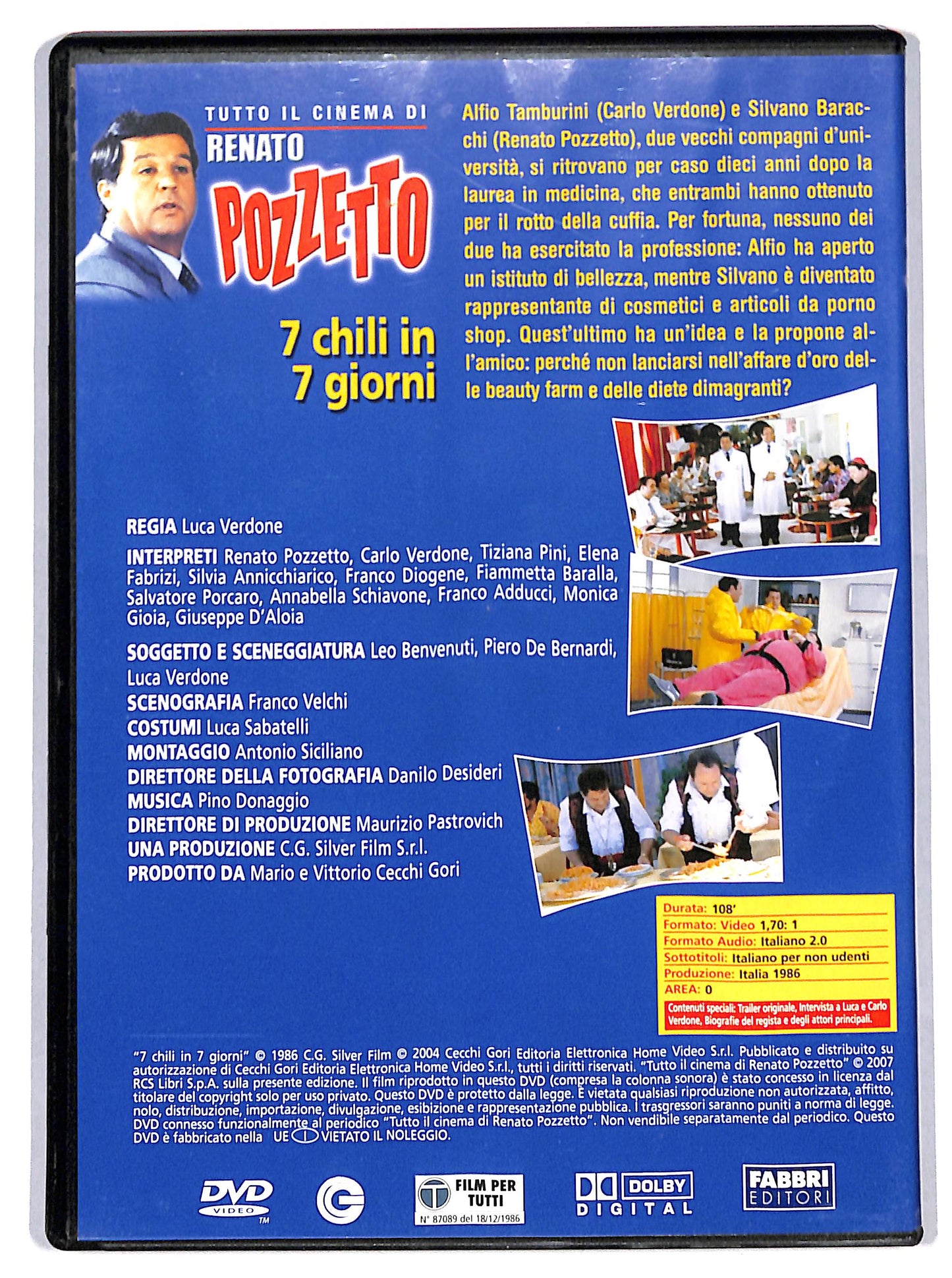 EBOND 7 chili in 7 giorni EDITORIALE DVD D716847