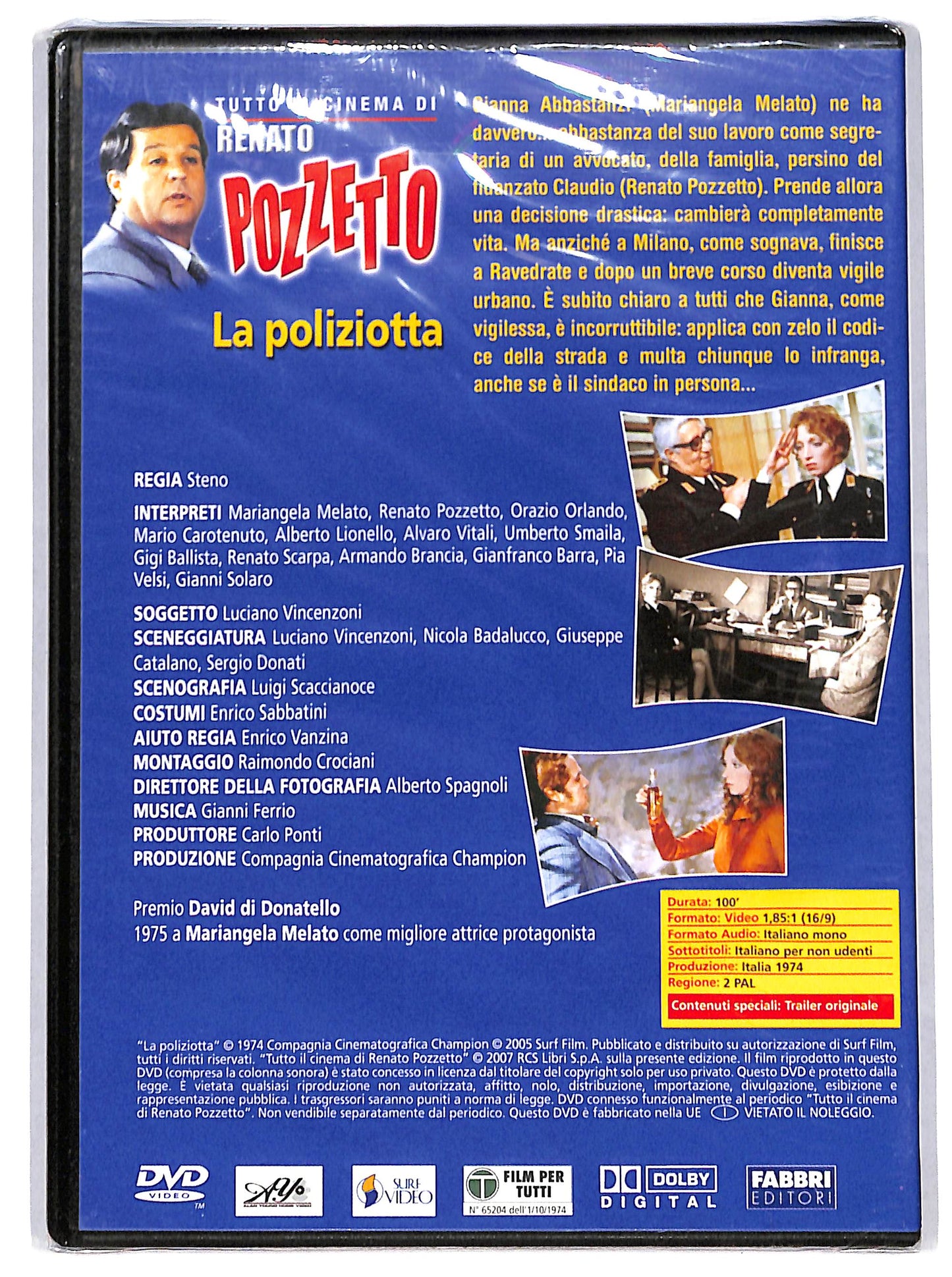 EBOND La poliziotta EDITORIALE DVD D716853