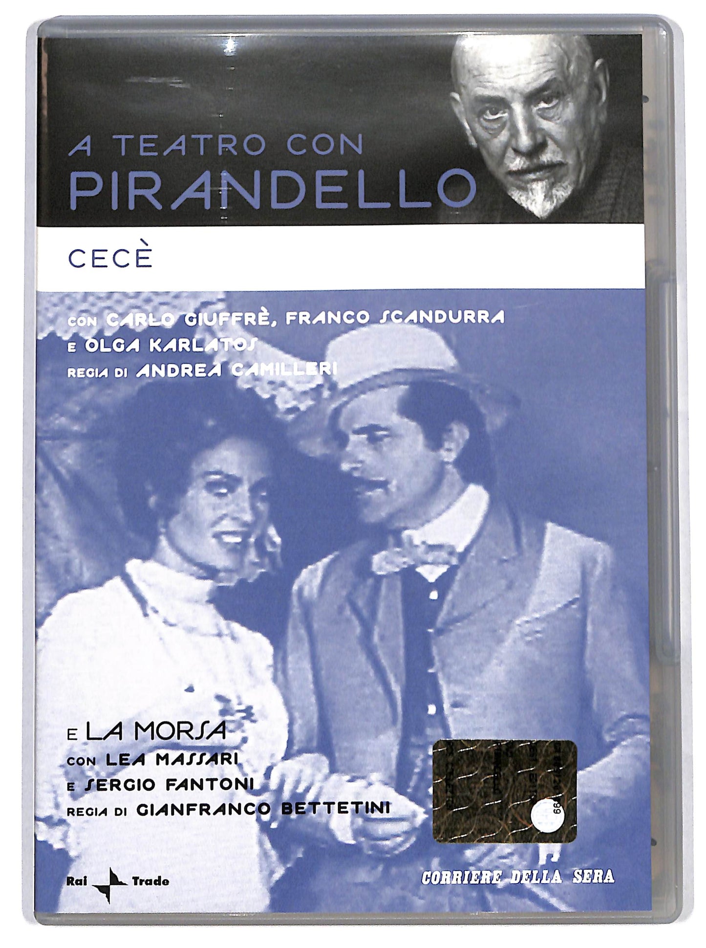 EBOND Cece + la morsa - A Teatro con Pirandello EDITORIALE DVD D717616