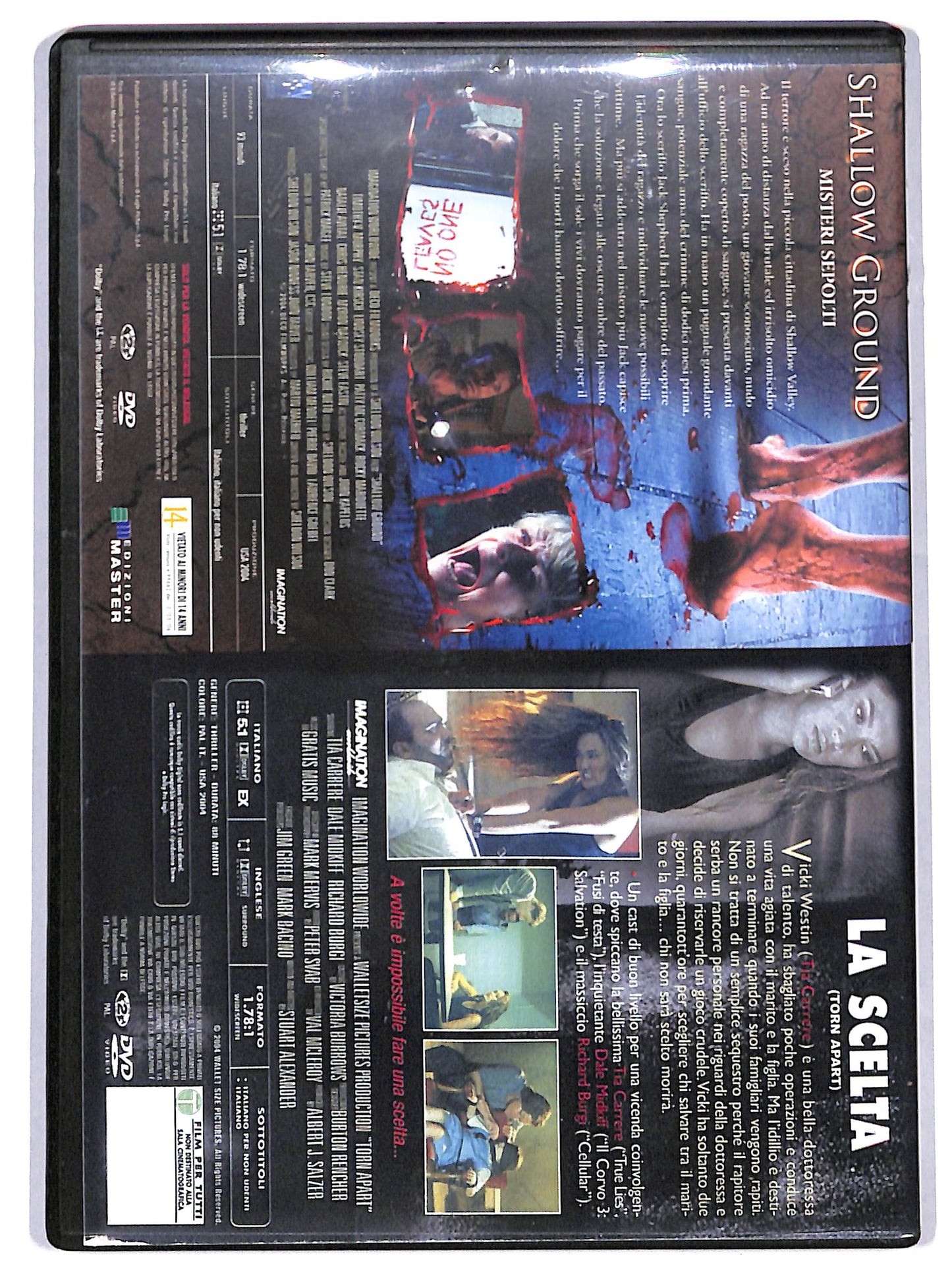 EBOND La scelta + Shallow Ground (Combo) EDITORIALE DVD D717715