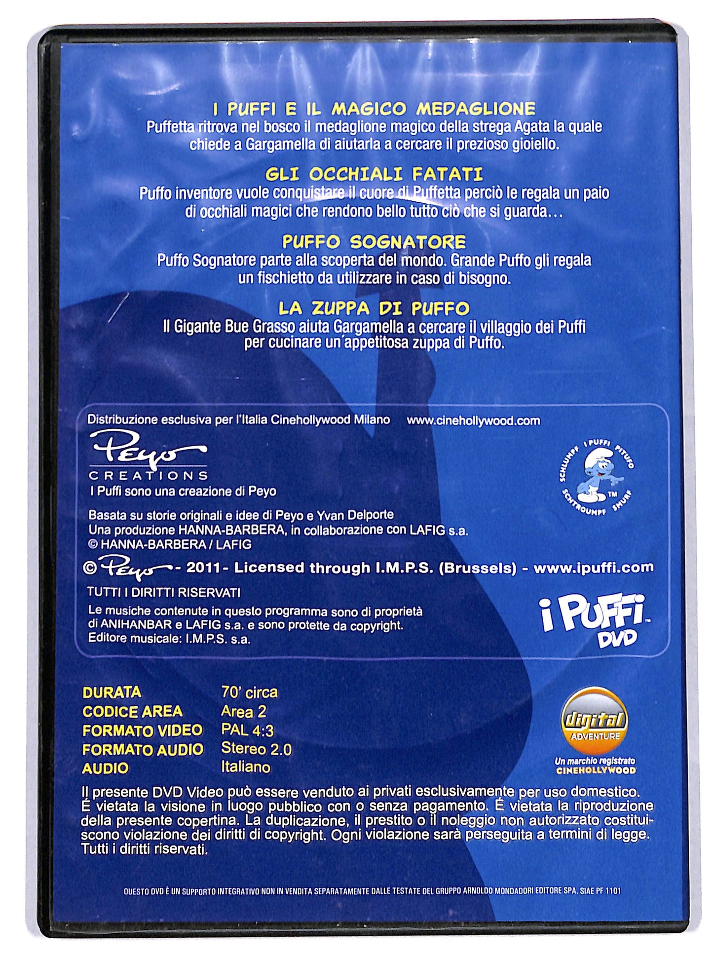 EBOND I Puffi e il magico medaglione EDITORIALE DVD D717716