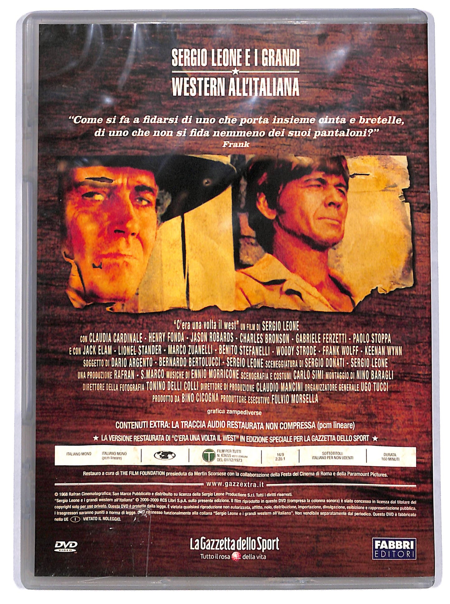 EBOND C'era una volta il West EDITORIALE DVD D717725