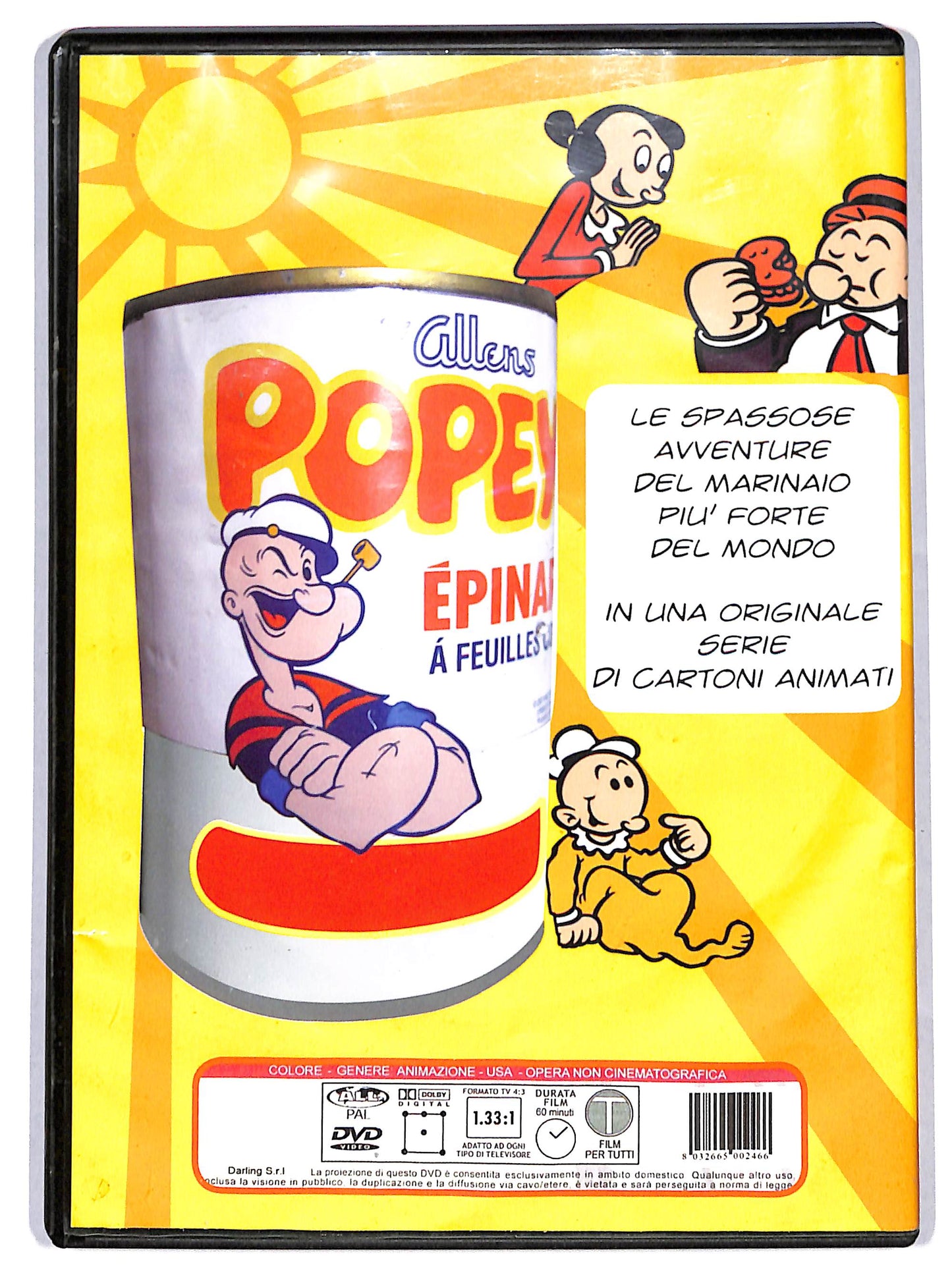 EBOND Braccio di ferro DVD D717750