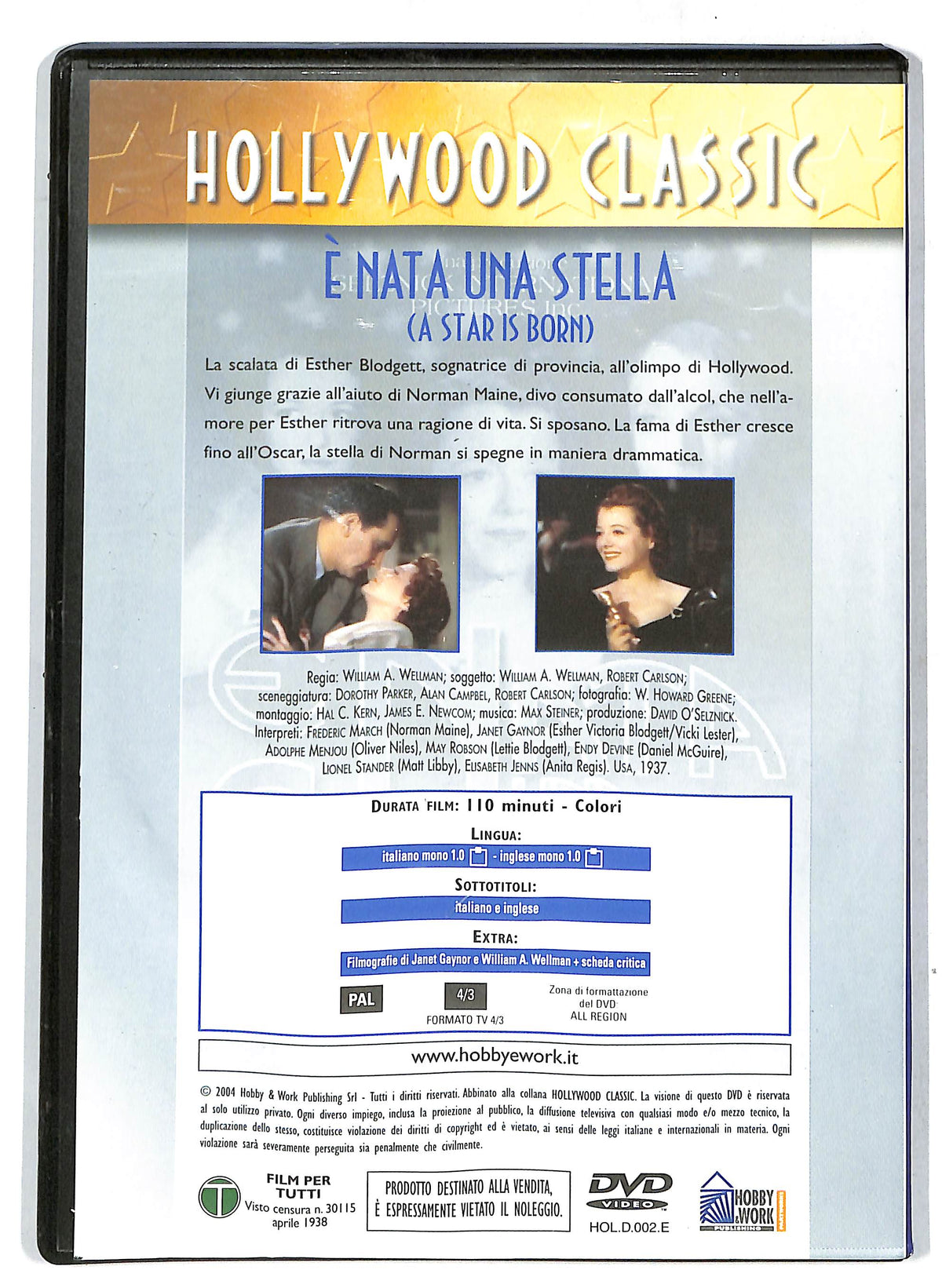 EBOND Hollywood Classic - E nata una stella EDITORIALE DVD D717824