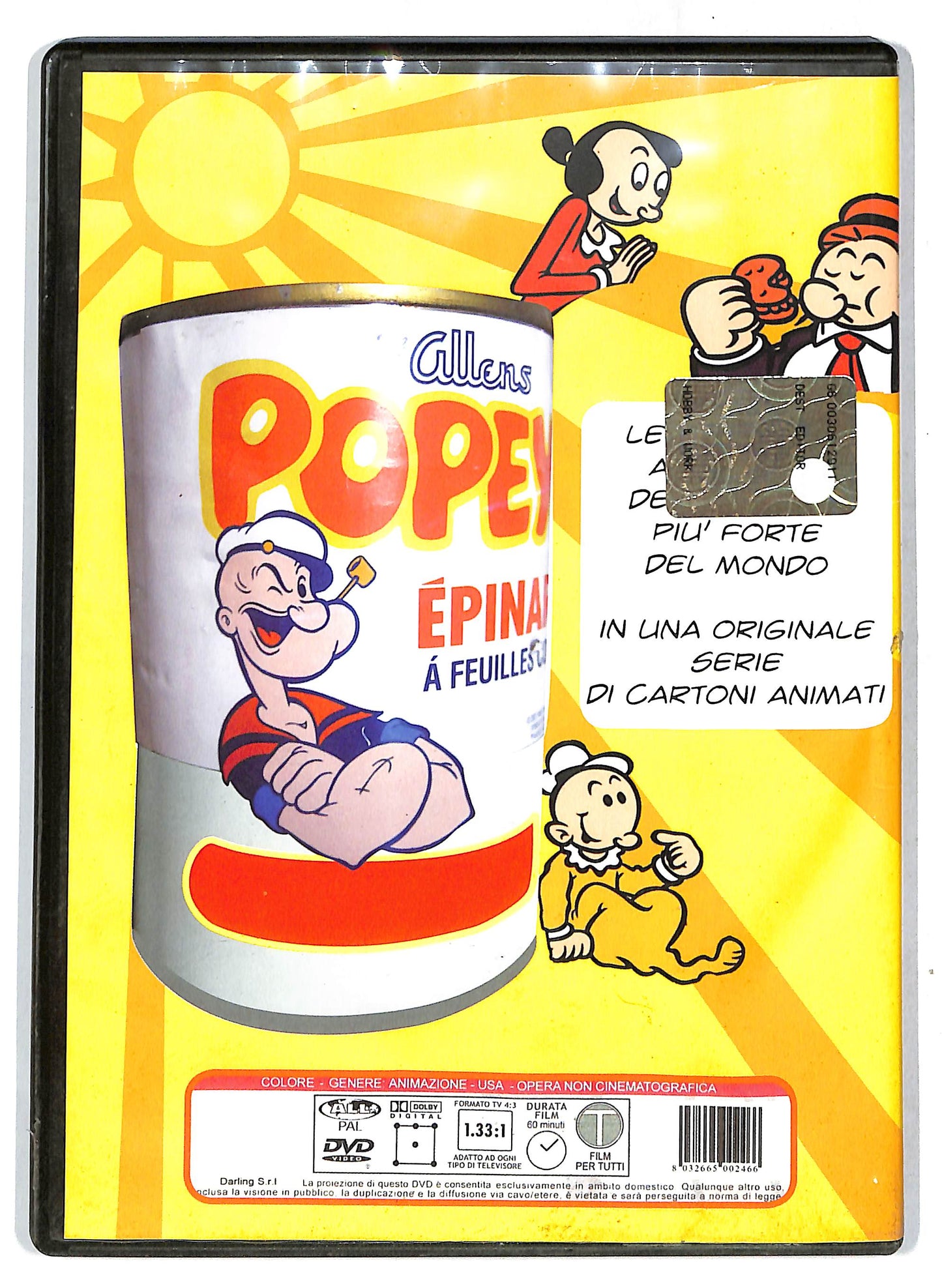 EBOND Braccio di ferro DVD D717829