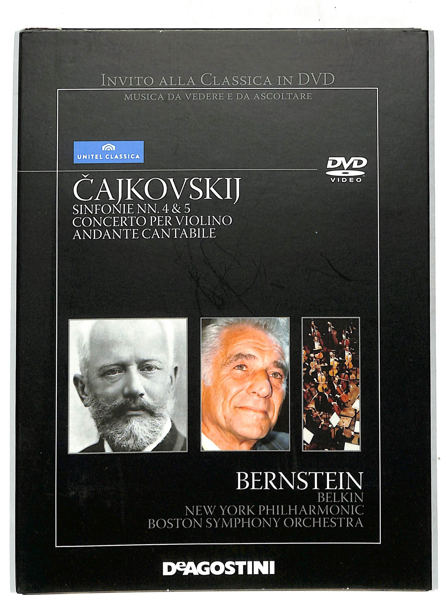 EBOND Invito alla classi. - Cajkovsij - Bernstein vol.57 EDITORIALE DVD D717974
