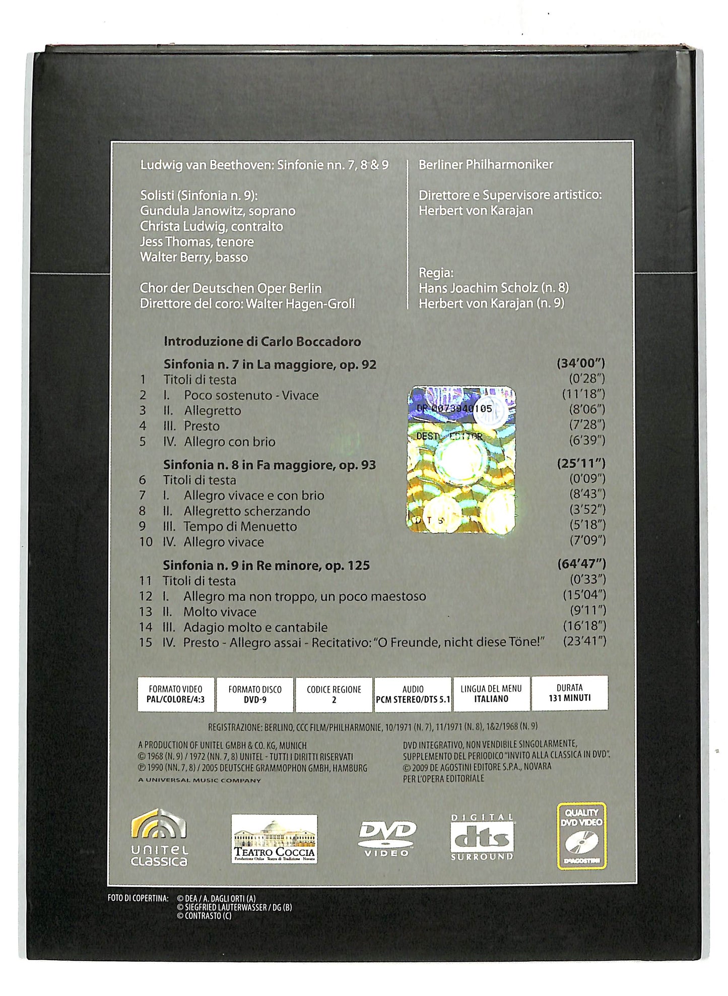 EBOND Invito alla classica - Beethoven - Karajan vol.1 EDITORIALE DVD D718003
