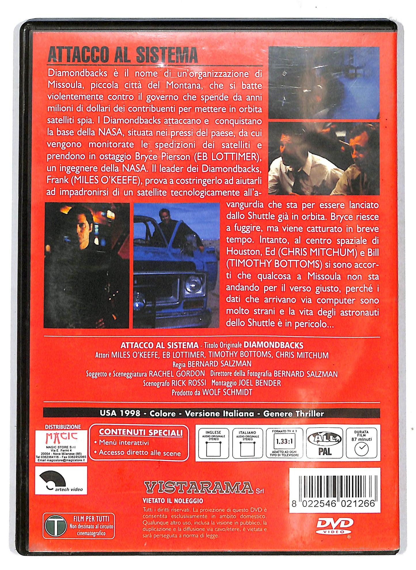 EBOND Attacco al sistema DVD D718051