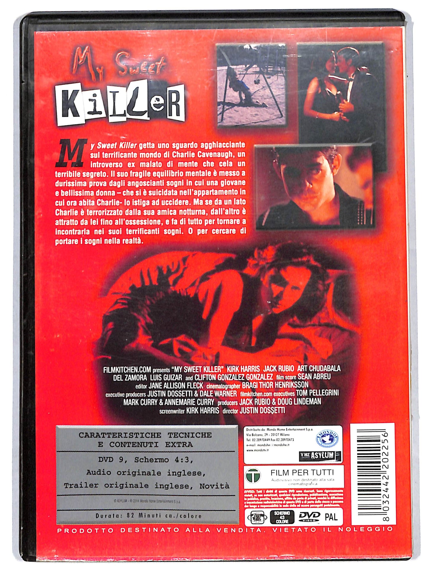 EBOND my sweet killer DVD D718315