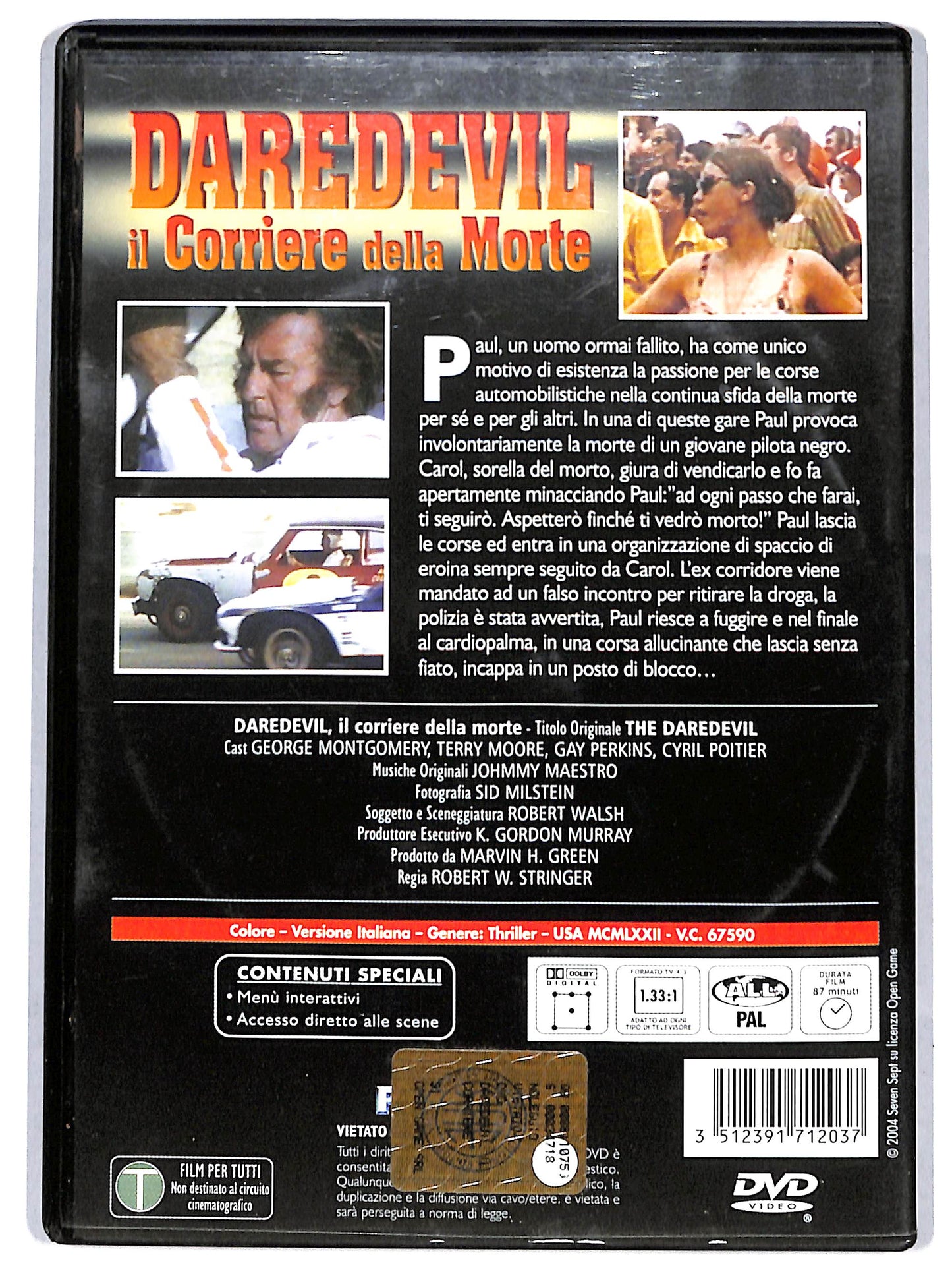 EBOND daredevil - il corriere della morte DVD D718327