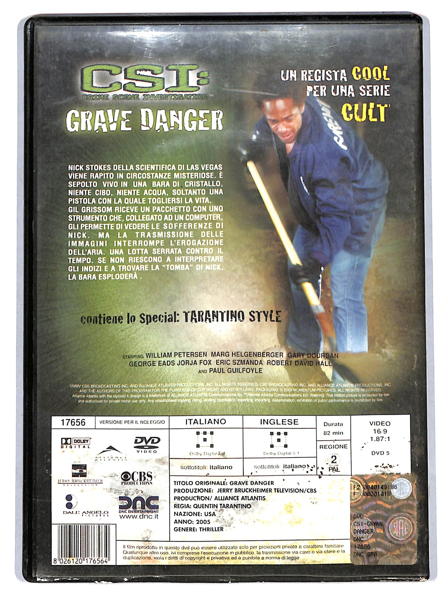 EBOND csi grave danger NOLEGGIO DVD D718353