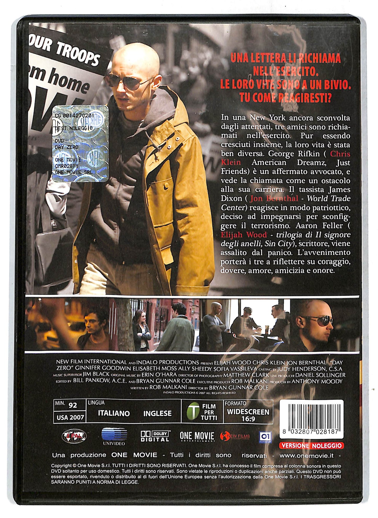 EBOND Day zero Noleggio DVD D718626