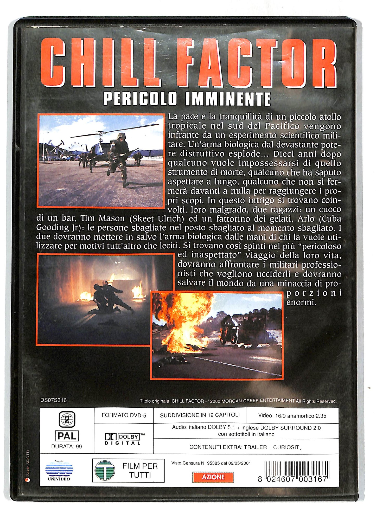EBOND Chill Factor - Pericolo Imminente DVD D718719