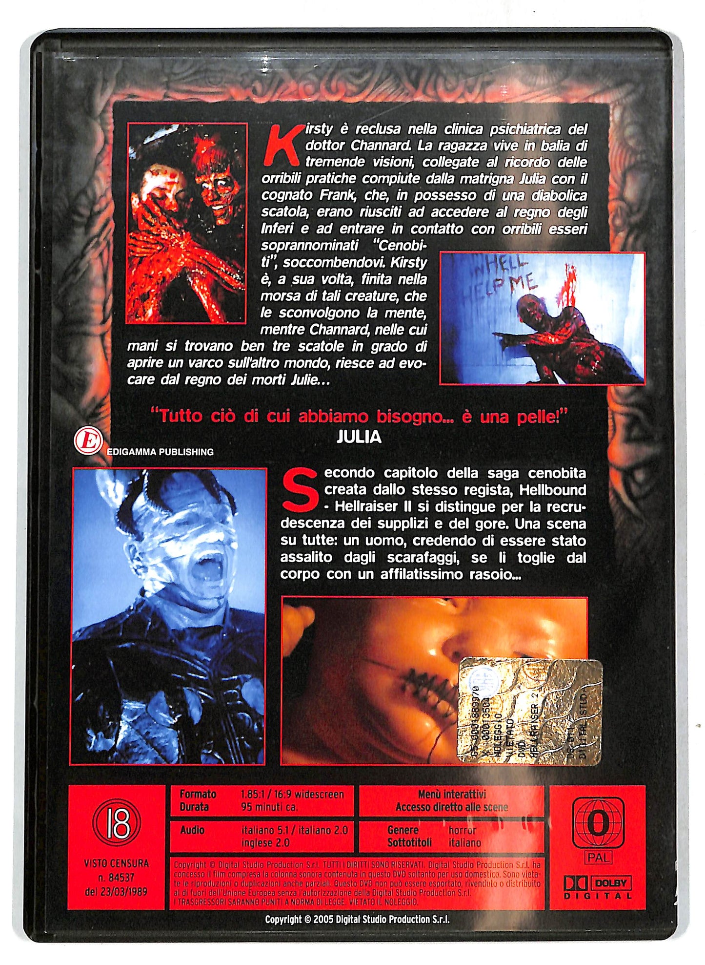 EBOND Hellbound: Hellraiser II - Prigionieri dell'Inferno EDITORIALE DVD D718758