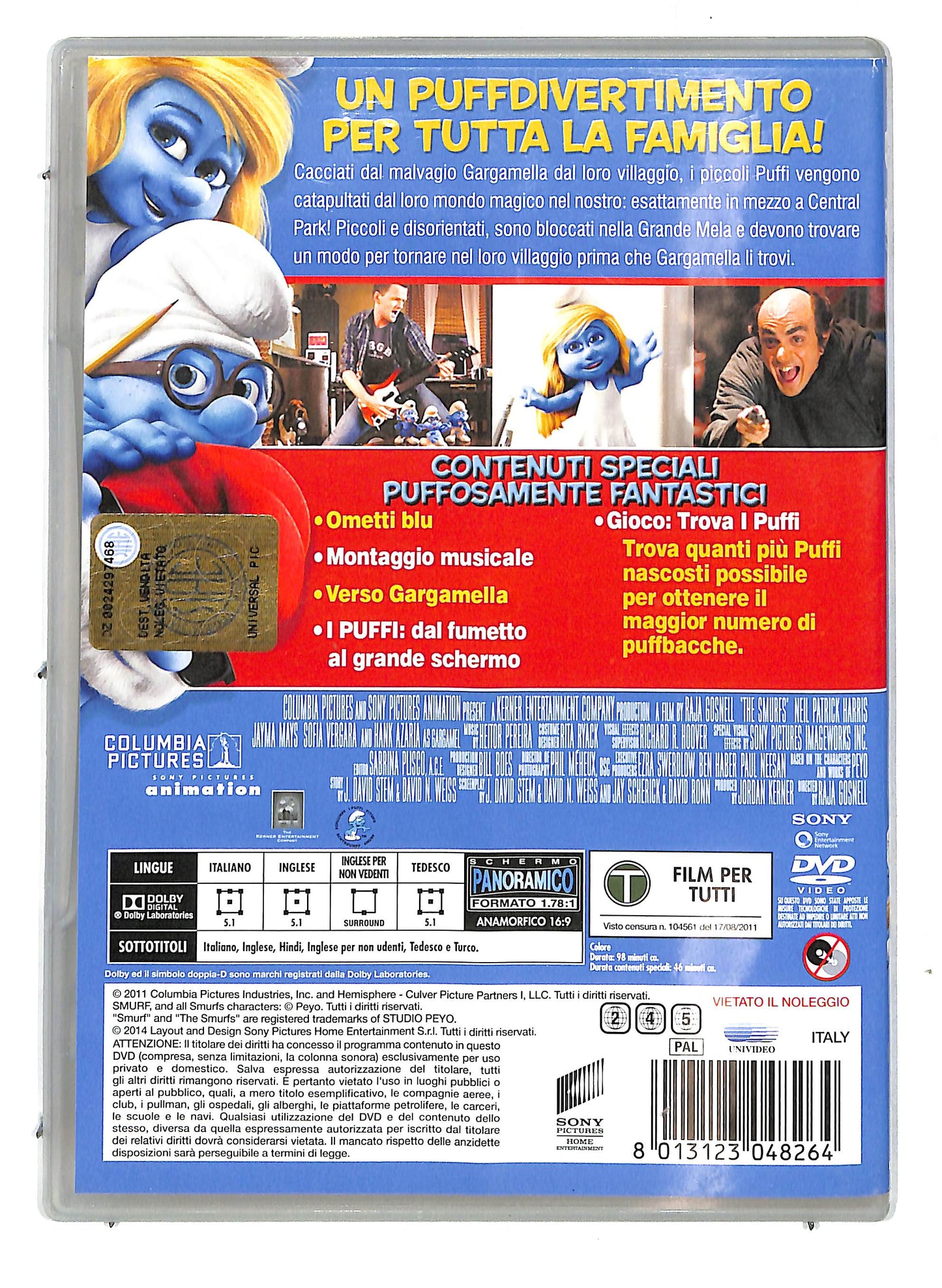 EBOND I Puffi - Slimcase DVD D718765