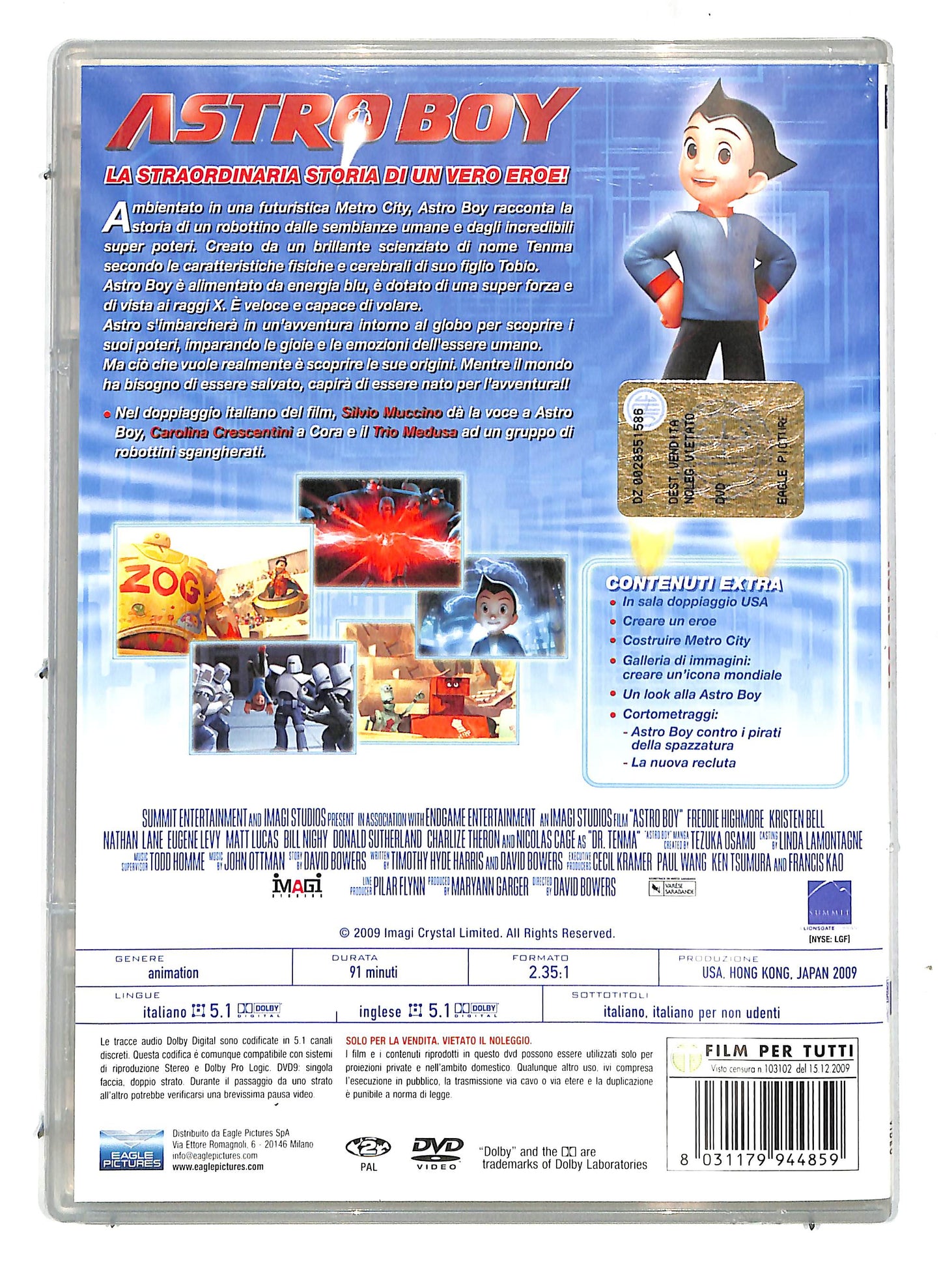 EBOND Astro Boy - Slimcase DVD D718767