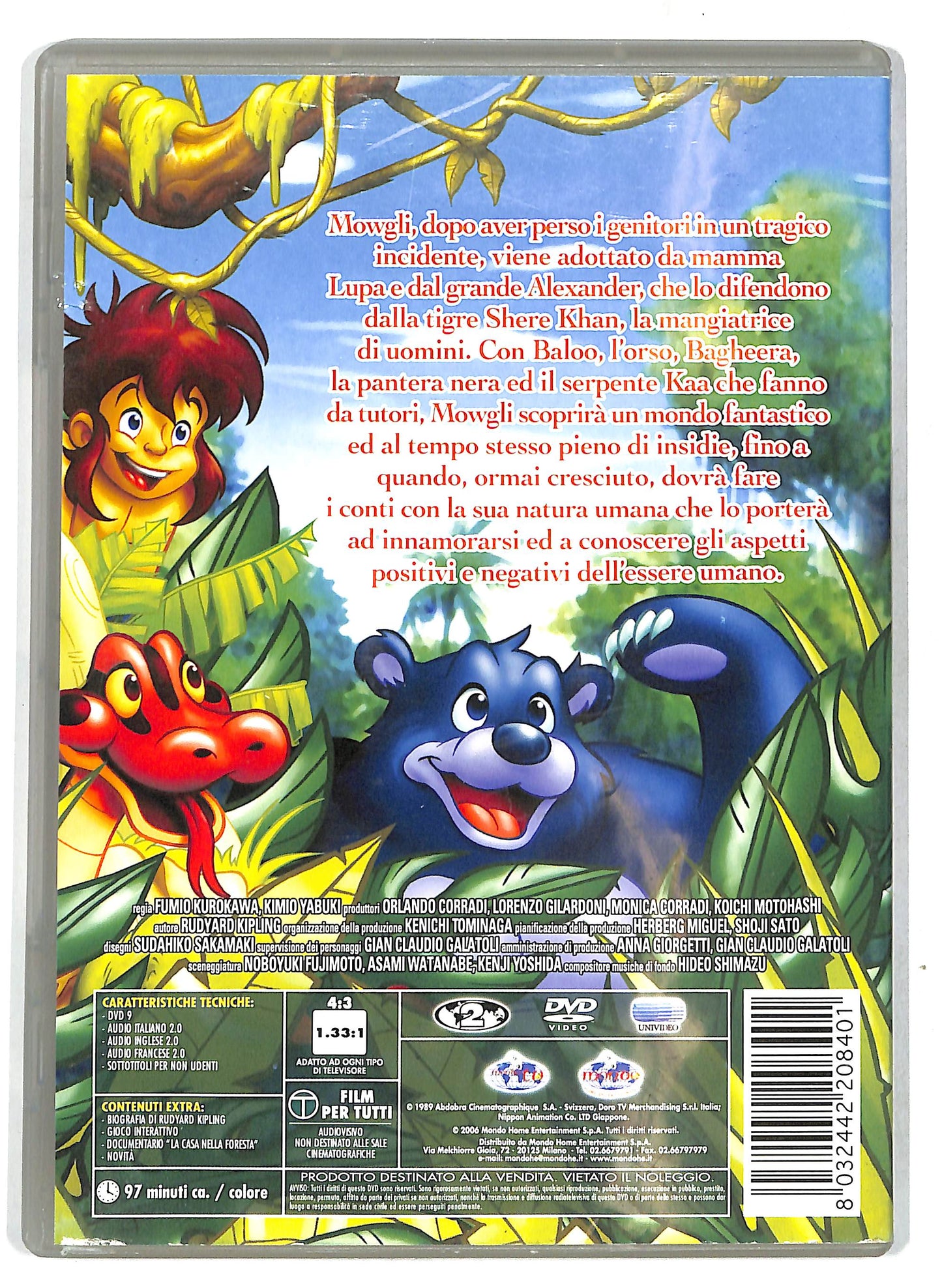EBOND Il libro della giungla DVD D718804