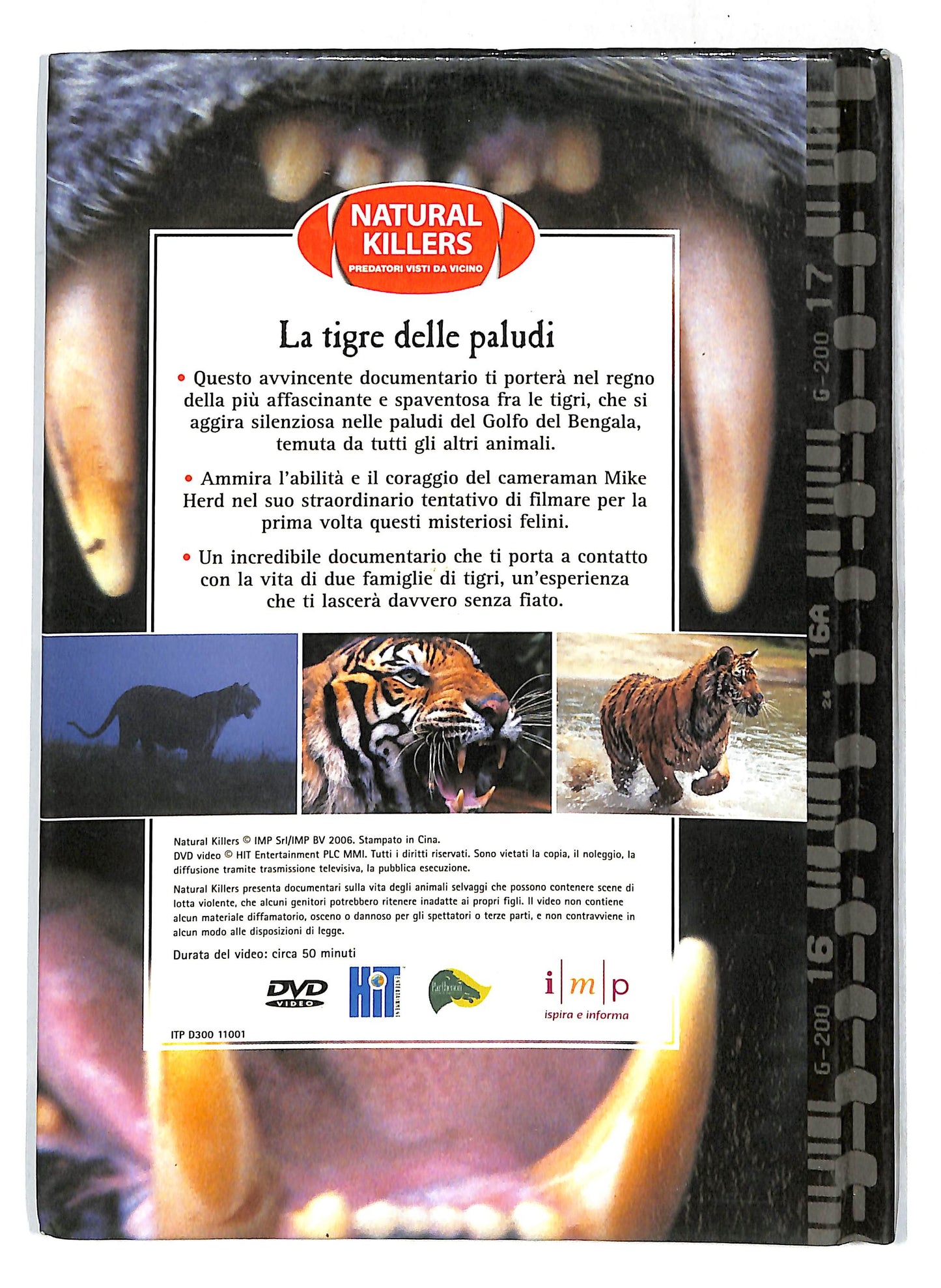 EBOND Tigre delle paludi DVD EDITORIALE D718824
