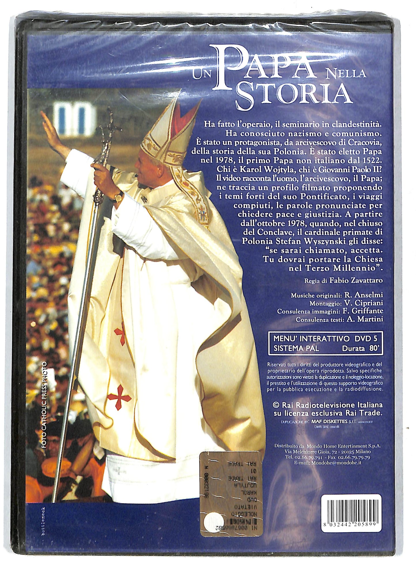 EBOND Karol Wojtyla Un Papa nella storia DVD D718833