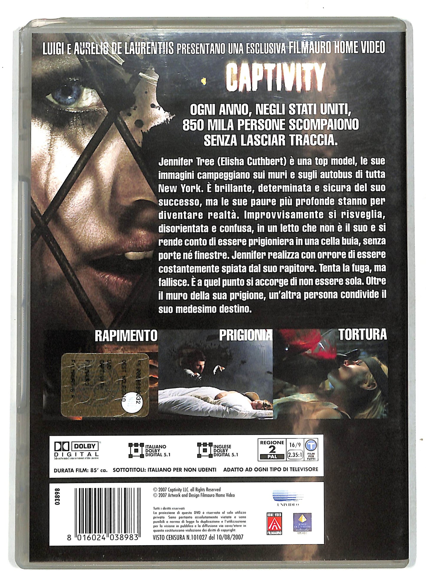 EBOND Captivity NOLEGGIO DVD D718947
